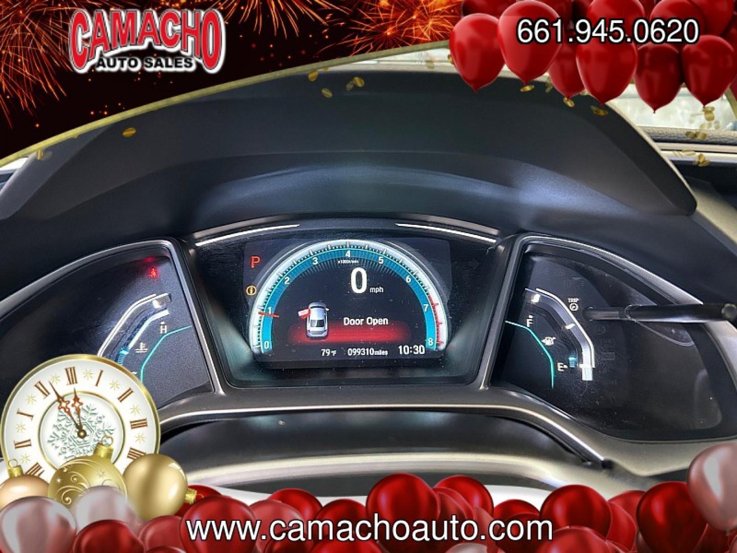 2016 Gray Honda Civic Sedan (19XFC2F79GE) with an 4-Cyl i-VTEC 2.0 Liter engine, Automatic CVT transmission, located at 412 Auto Vista Drive, Palmdale, CA, 93551, (661) 945-0620, 34.592636, -118.136681- Photo#28
