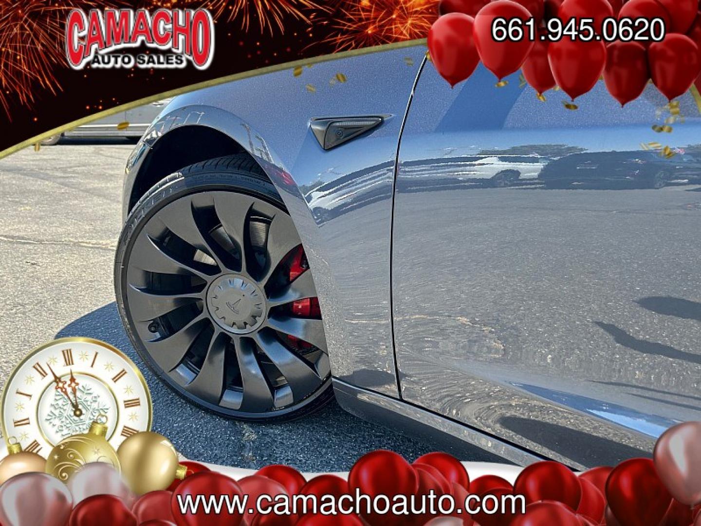 2023 GRAY Tesla Model 3 (5YJ3E1EC5PF) with an Dual AC Electric Motors engine, Single-Speed Fixed Gear transmission, located at 412 Auto Vista Drive, Palmdale, CA, 93551, (661) 945-0620, 34.592636, -118.136681- Photo#8