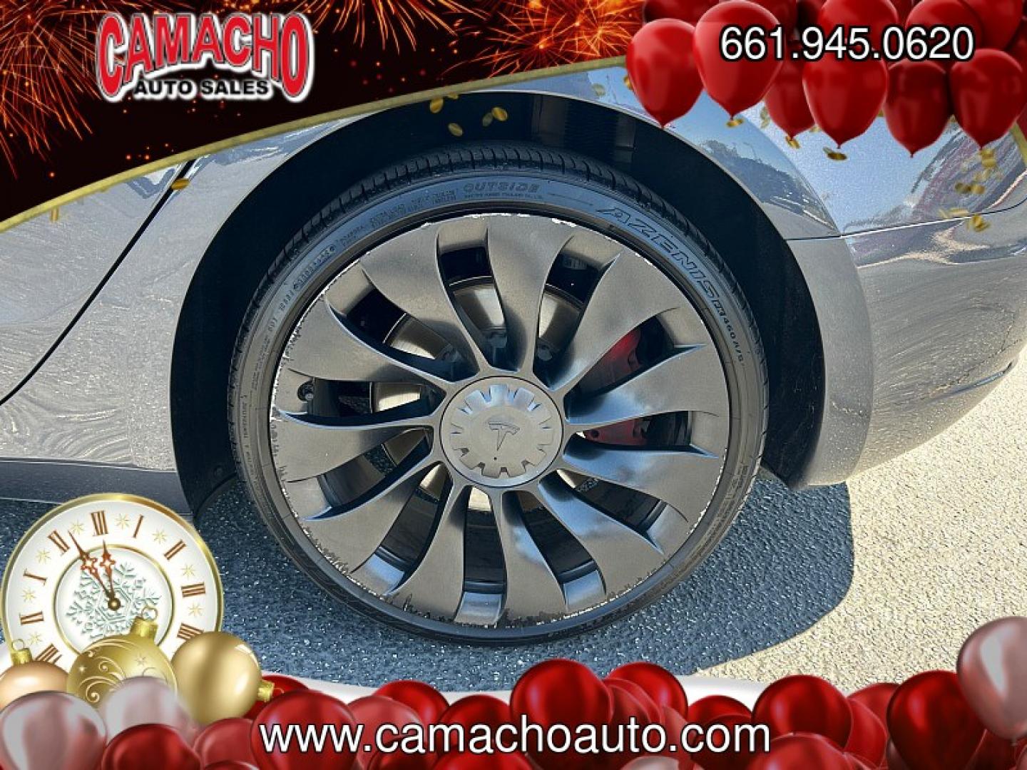 2023 GRAY Tesla Model 3 (5YJ3E1EC5PF) with an Dual AC Electric Motors engine, Single-Speed Fixed Gear transmission, located at 412 Auto Vista Drive, Palmdale, CA, 93551, (661) 945-0620, 34.592636, -118.136681- Photo#13