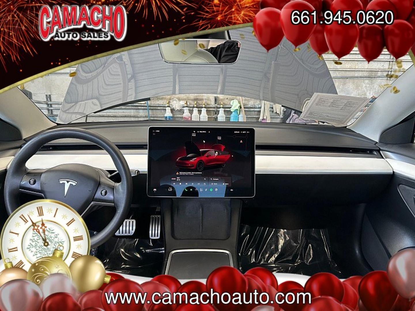 2023 GRAY Tesla Model 3 (5YJ3E1EC5PF) with an Dual AC Electric Motors engine, Single-Speed Fixed Gear transmission, located at 412 Auto Vista Drive, Palmdale, CA, 93551, (661) 945-0620, 34.592636, -118.136681- Photo#18
