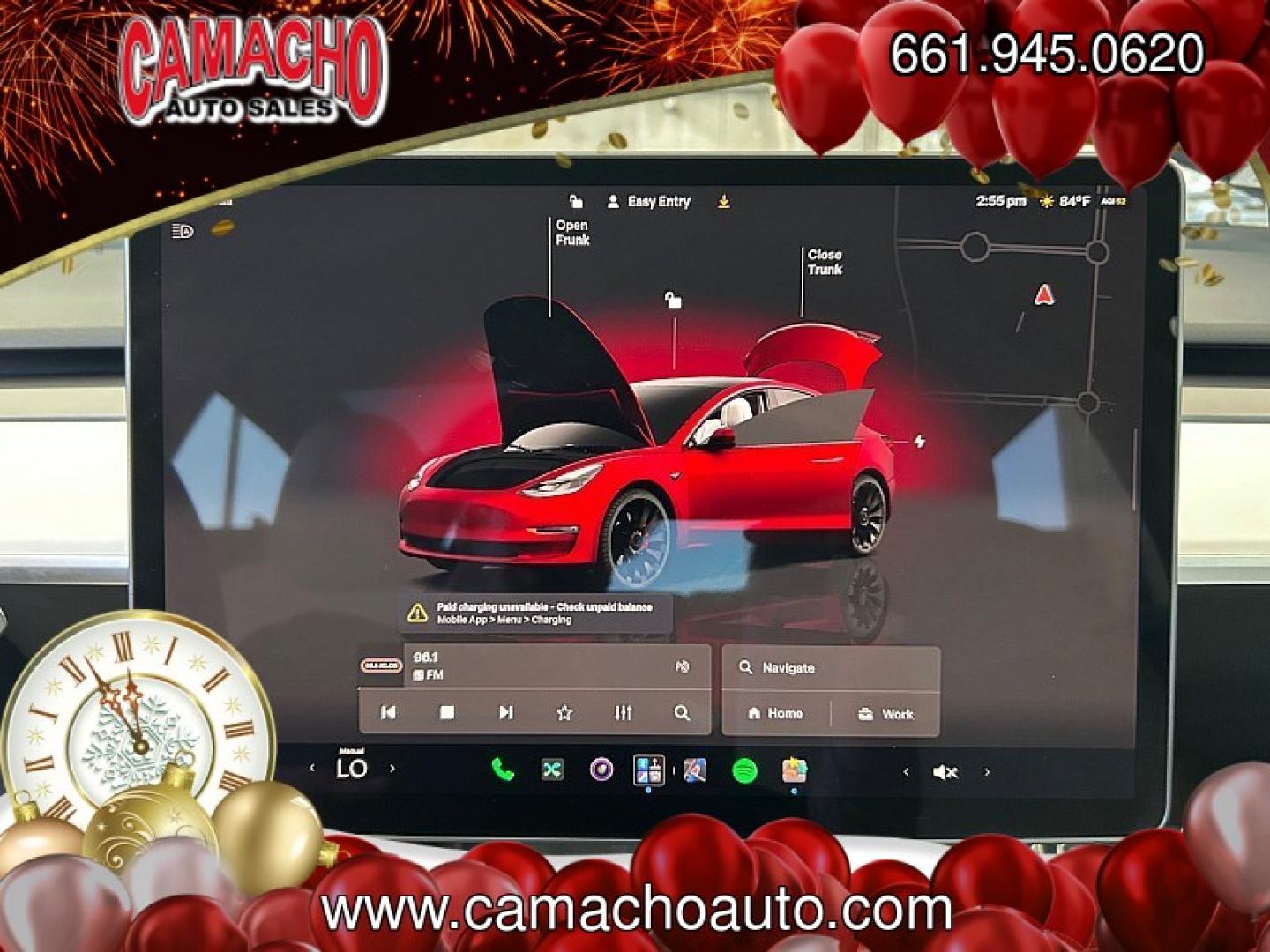 2023 GRAY Tesla Model 3 (5YJ3E1EC5PF) with an Dual AC Electric Motors engine, Single-Speed Fixed Gear transmission, located at 412 Auto Vista Drive, Palmdale, CA, 93551, (661) 945-0620, 34.592636, -118.136681- Photo#20