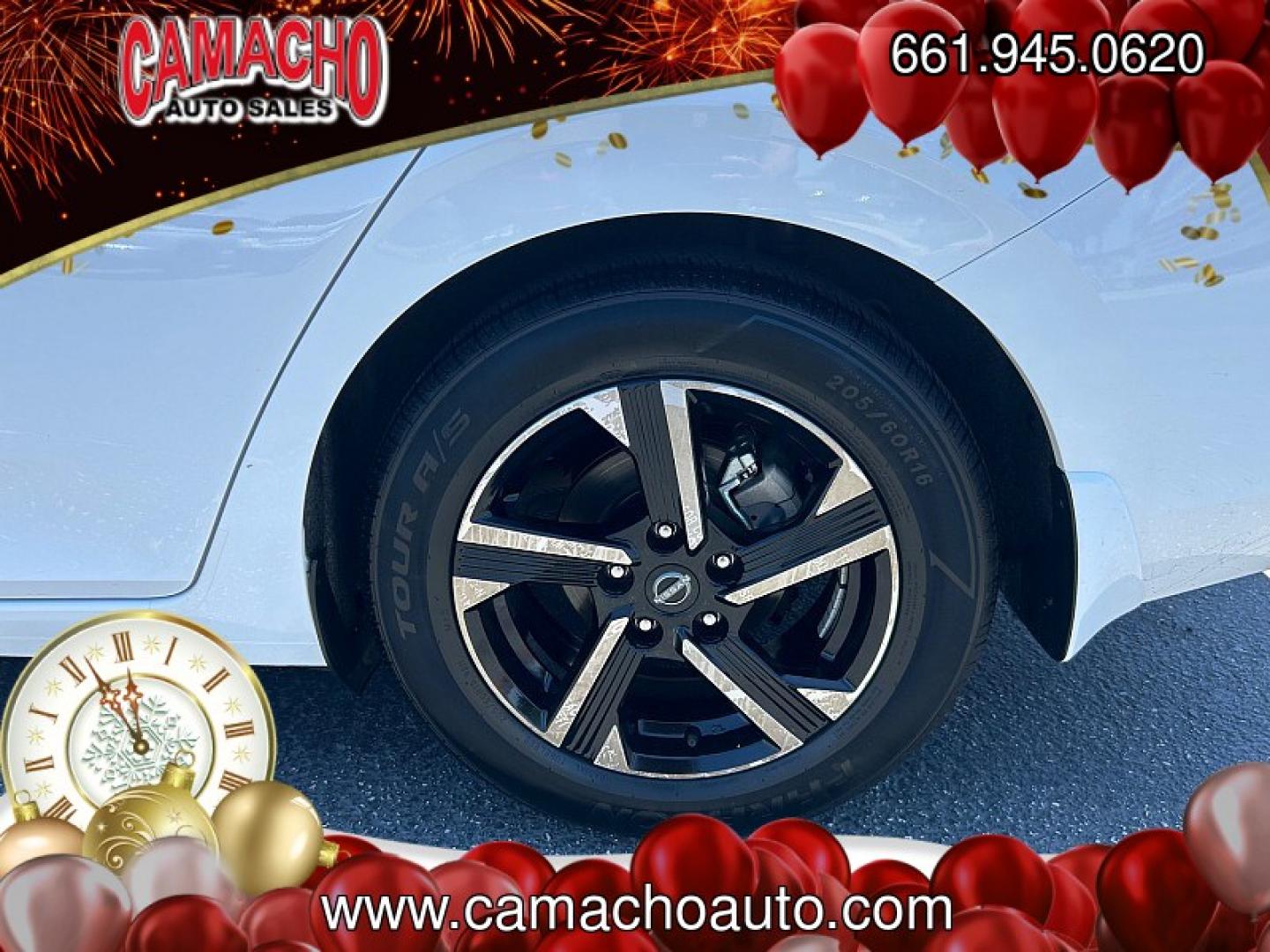 2025 WHITE Nissan Sentra (3N1AB8CV9SY) with an 4-Cyl 2.0 Liter engine, Automatic CVT transmission, located at 412 Auto Vista Drive, Palmdale, CA, 93551, (661) 945-0620, 34.592636, -118.136681- Photo#9