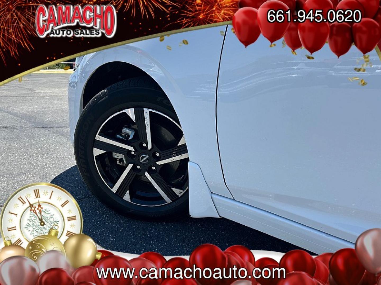 2025 WHITE Nissan Sentra (3N1AB8CV9SY) with an 4-Cyl 2.0 Liter engine, Automatic CVT transmission, located at 412 Auto Vista Drive, Palmdale, CA, 93551, (661) 945-0620, 34.592636, -118.136681- Photo#12