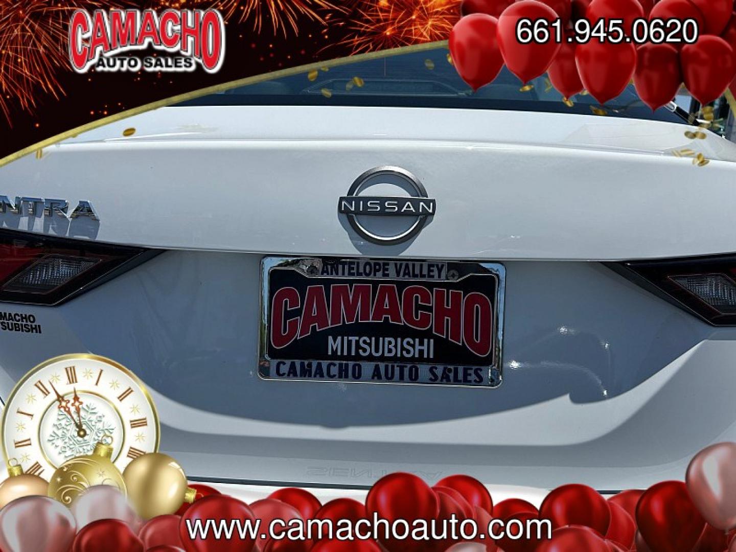 2025 WHITE Nissan Sentra (3N1AB8CV9SY) with an 4-Cyl 2.0 Liter engine, Automatic CVT transmission, located at 412 Auto Vista Drive, Palmdale, CA, 93551, (661) 945-0620, 34.592636, -118.136681- Photo#15