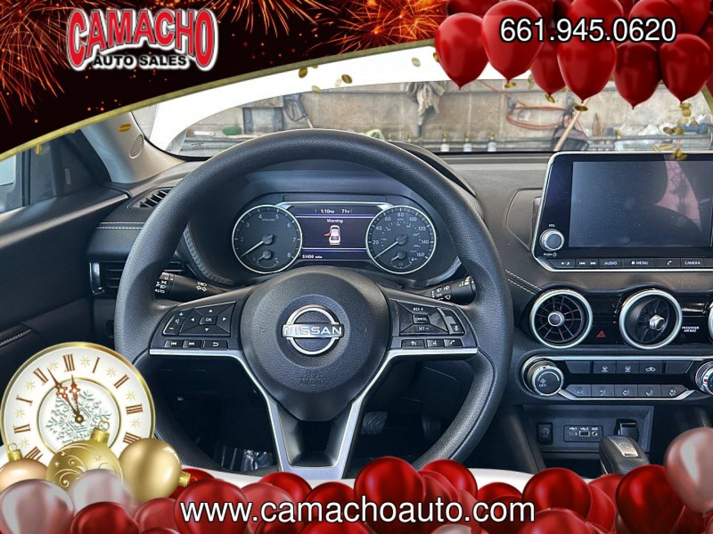 2025 WHITE Nissan Sentra (3N1AB8CV9SY) with an 4-Cyl 2.0 Liter engine, Automatic CVT transmission, located at 412 Auto Vista Drive, Palmdale, CA, 93551, (661) 945-0620, 34.592636, -118.136681- Photo#23