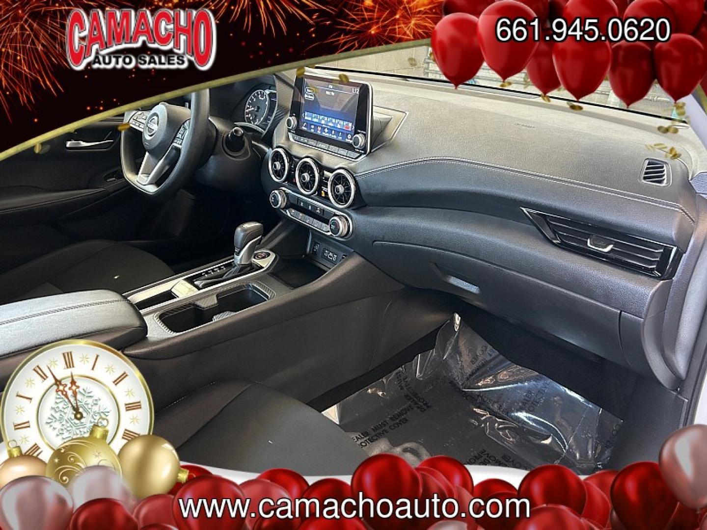 2025 WHITE Nissan Sentra (3N1AB8CV9SY) with an 4-Cyl 2.0 Liter engine, Automatic CVT transmission, located at 412 Auto Vista Drive, Palmdale, CA, 93551, (661) 945-0620, 34.592636, -118.136681- Photo#27