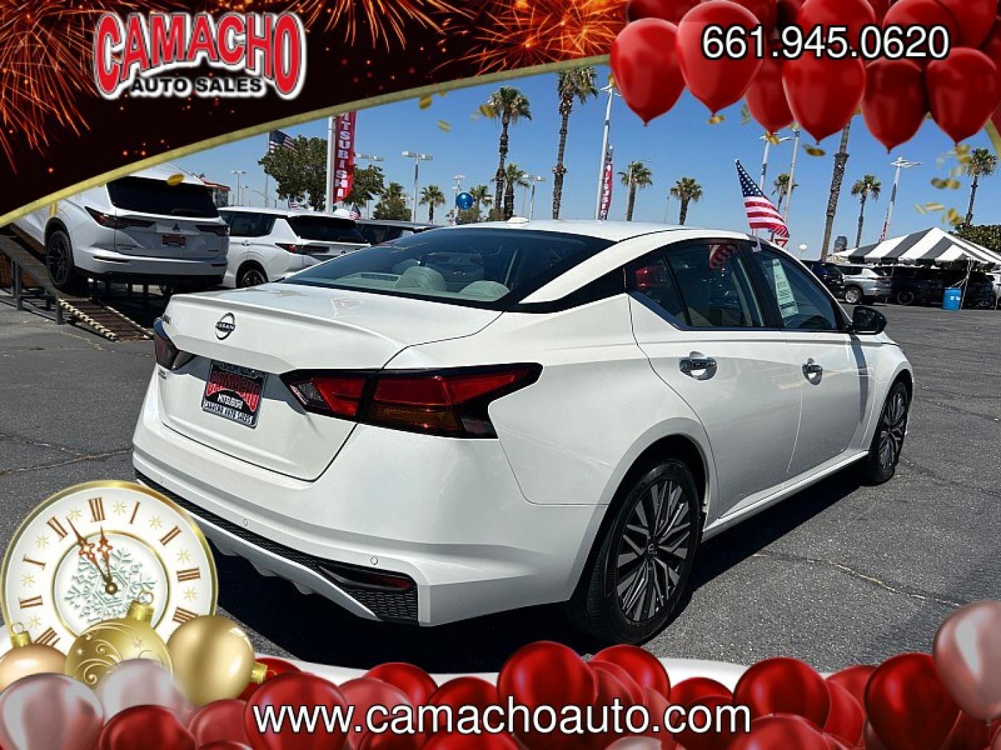 2025 White Nissan Altima (1N4BL4DV7SN) with an 4-Cyl 2.5 Liter engine, Automatic CVT transmission, located at 412 Auto Vista Drive, Palmdale, CA, 93551, (661) 945-0620, 34.592636, -118.136681- Photo#4