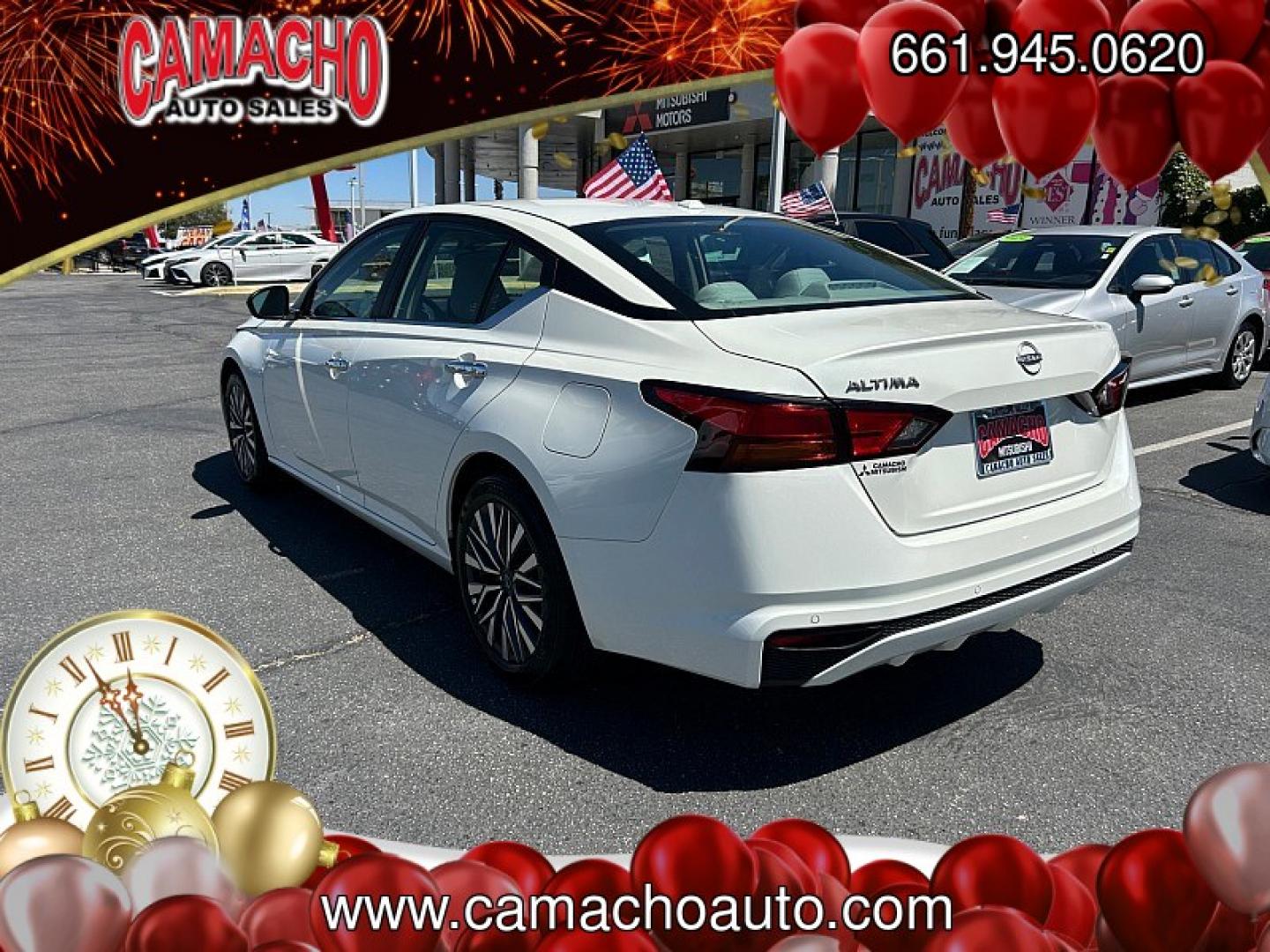 2025 White Nissan Altima (1N4BL4DV7SN) with an 4-Cyl 2.5 Liter engine, Automatic CVT transmission, located at 412 Auto Vista Drive, Palmdale, CA, 93551, (661) 945-0620, 34.592636, -118.136681- Photo#6