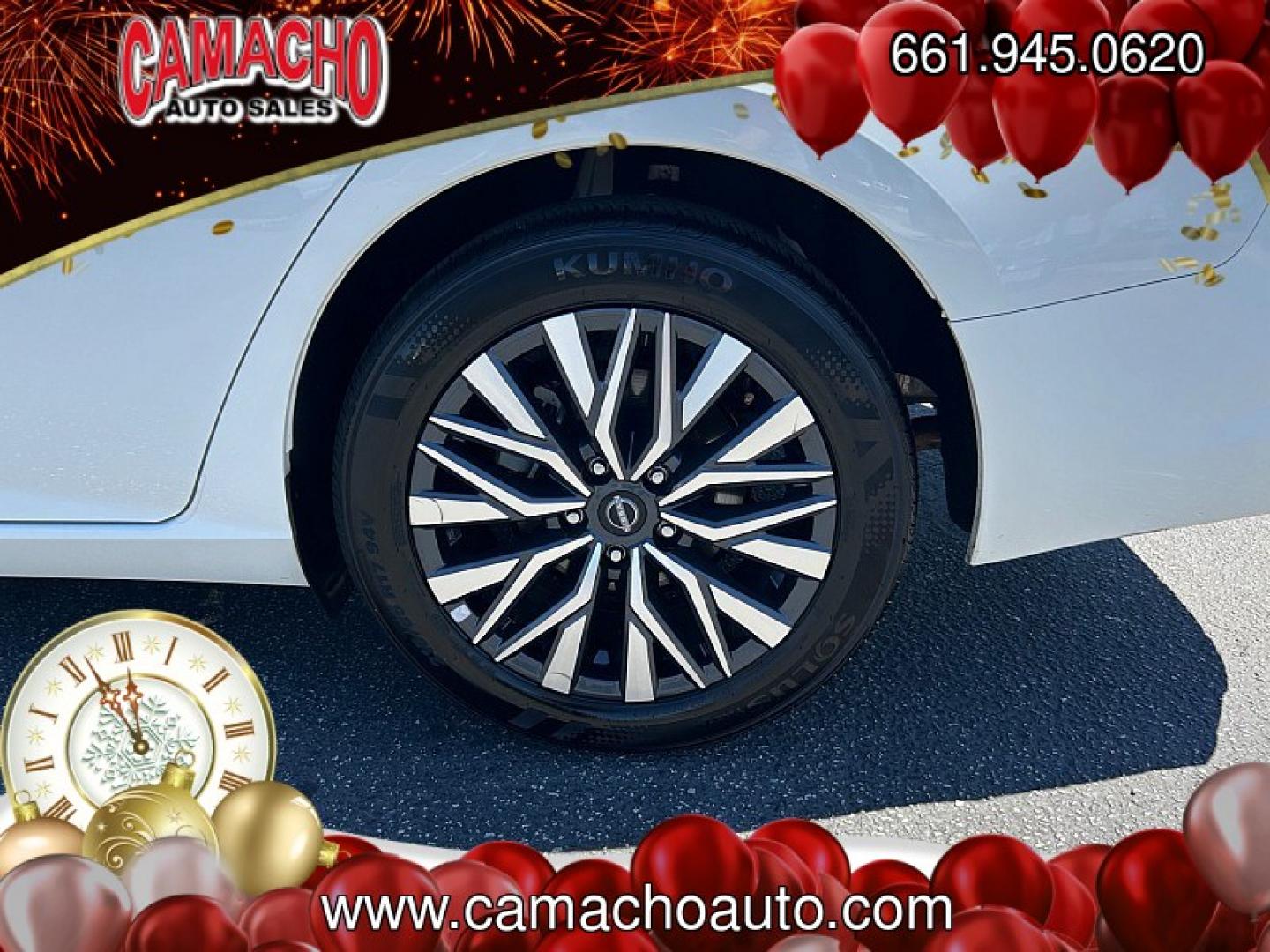 2025 White Nissan Altima (1N4BL4DV7SN) with an 4-Cyl 2.5 Liter engine, Automatic CVT transmission, located at 412 Auto Vista Drive, Palmdale, CA, 93551, (661) 945-0620, 34.592636, -118.136681- Photo#9