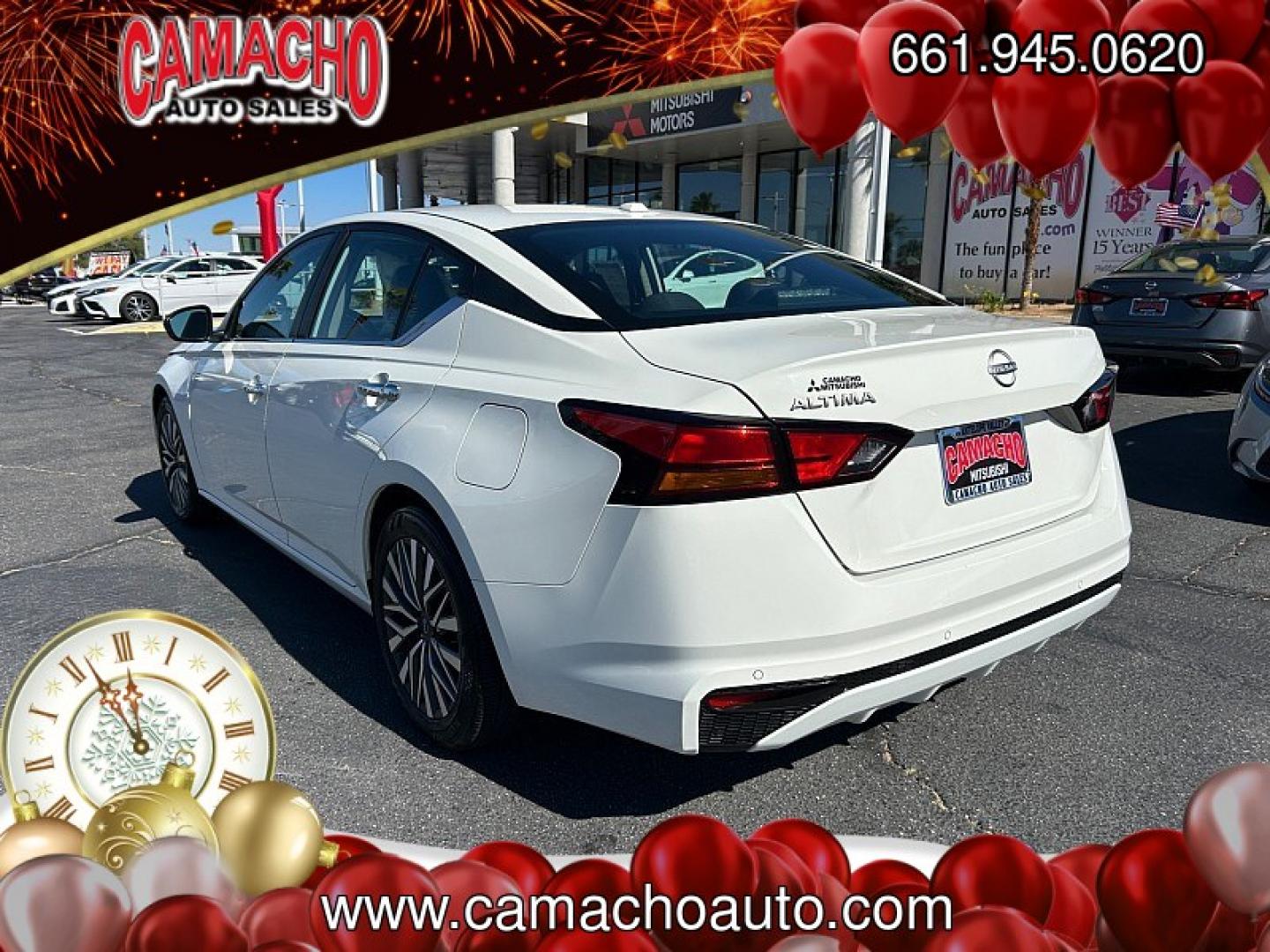 2025 White Nissan Altima (1N4BL4DV9SN) with an 4-Cyl 2.5 Liter engine, Automatic CVT transmission, located at 412 Auto Vista Drive, Palmdale, CA, 93551, (661) 945-0620, 34.592636, -118.136681- Photo#5