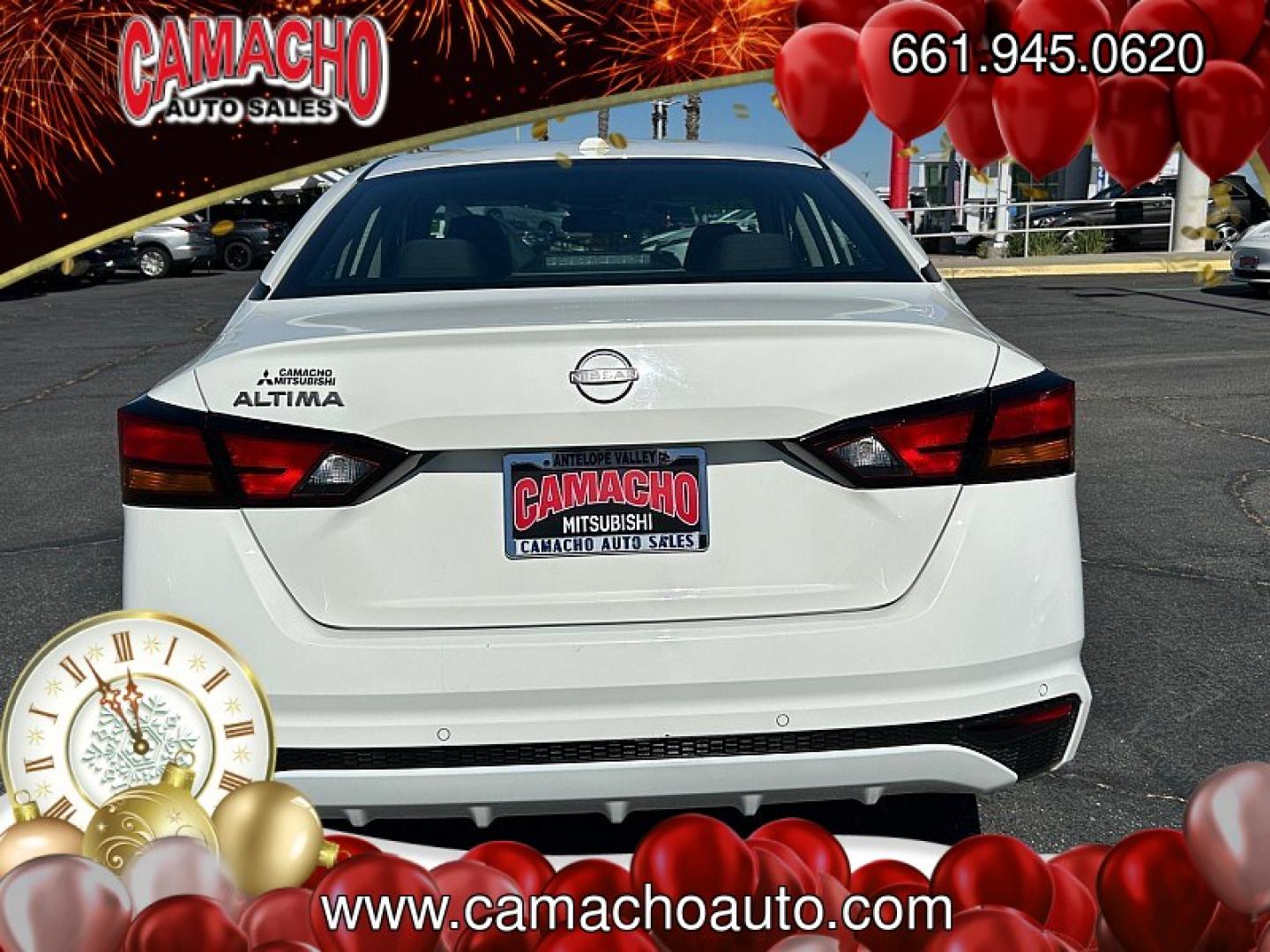 2025 White Nissan Altima (1N4BL4DV9SN) with an 4-Cyl 2.5 Liter engine, Automatic CVT transmission, located at 412 Auto Vista Drive, Palmdale, CA, 93551, (661) 945-0620, 34.592636, -118.136681- Photo#6
