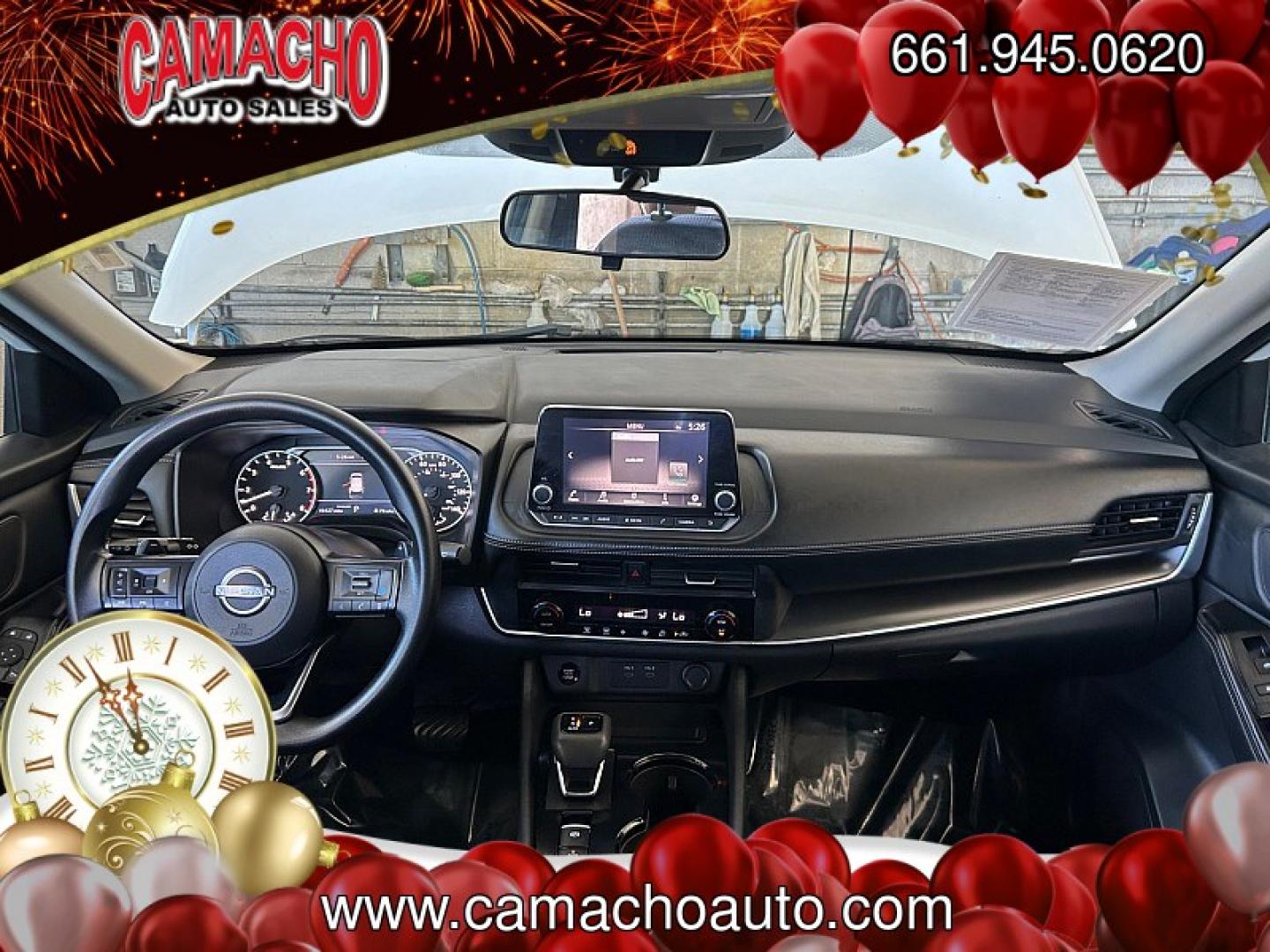 2024 White Nissan Rogue (5N1BT3BA5RC) with an 3-Cyl Turbo 1.5 Liter engine, Automatic CVT transmission, located at 412 Auto Vista Drive, Palmdale, CA, 93551, (661) 945-0620, 34.592636, -118.136681- Photo#22