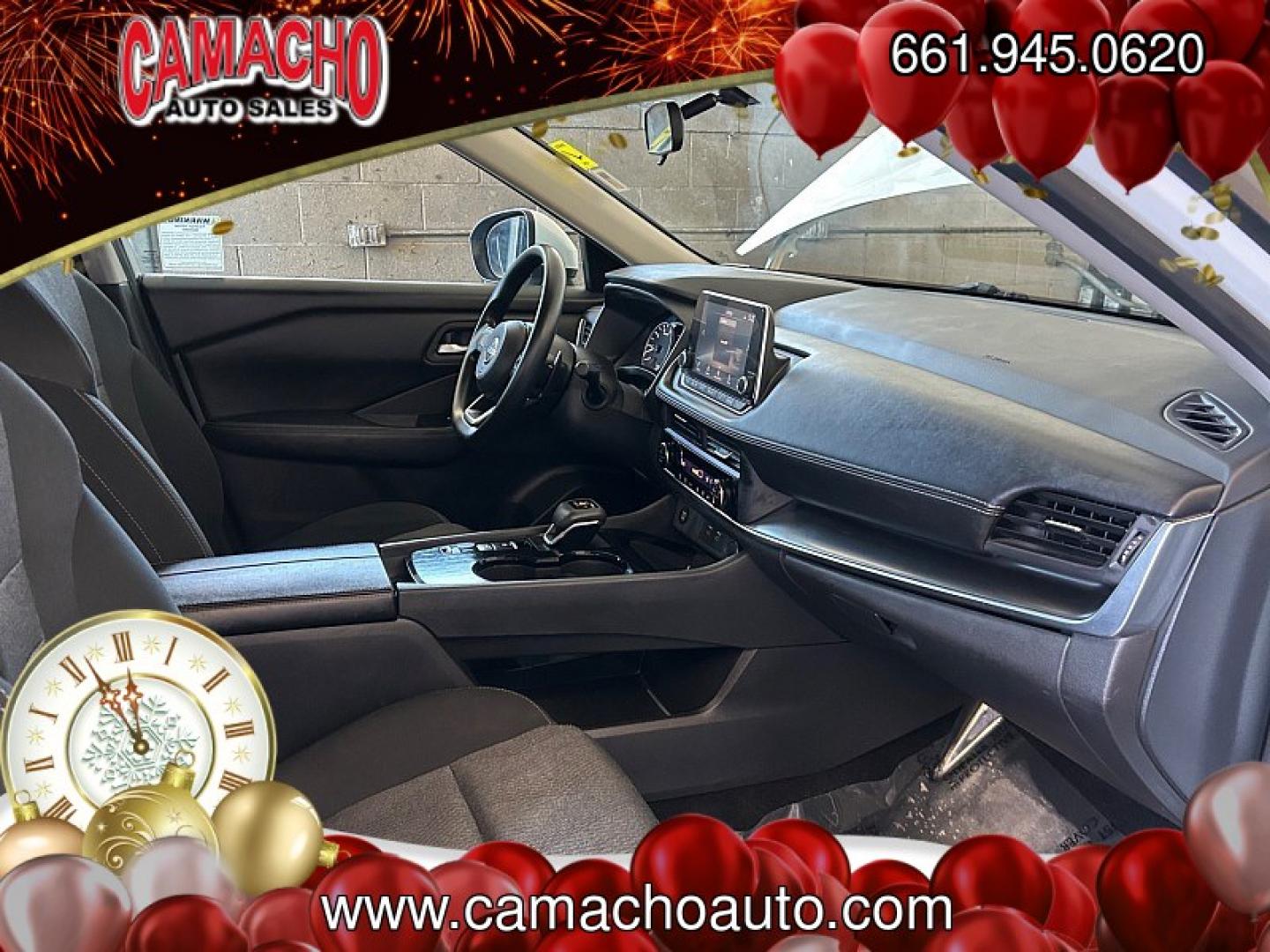 2024 White Nissan Rogue (5N1BT3BA5RC) with an 3-Cyl Turbo 1.5 Liter engine, Automatic CVT transmission, located at 412 Auto Vista Drive, Palmdale, CA, 93551, (661) 945-0620, 34.592636, -118.136681- Photo#25