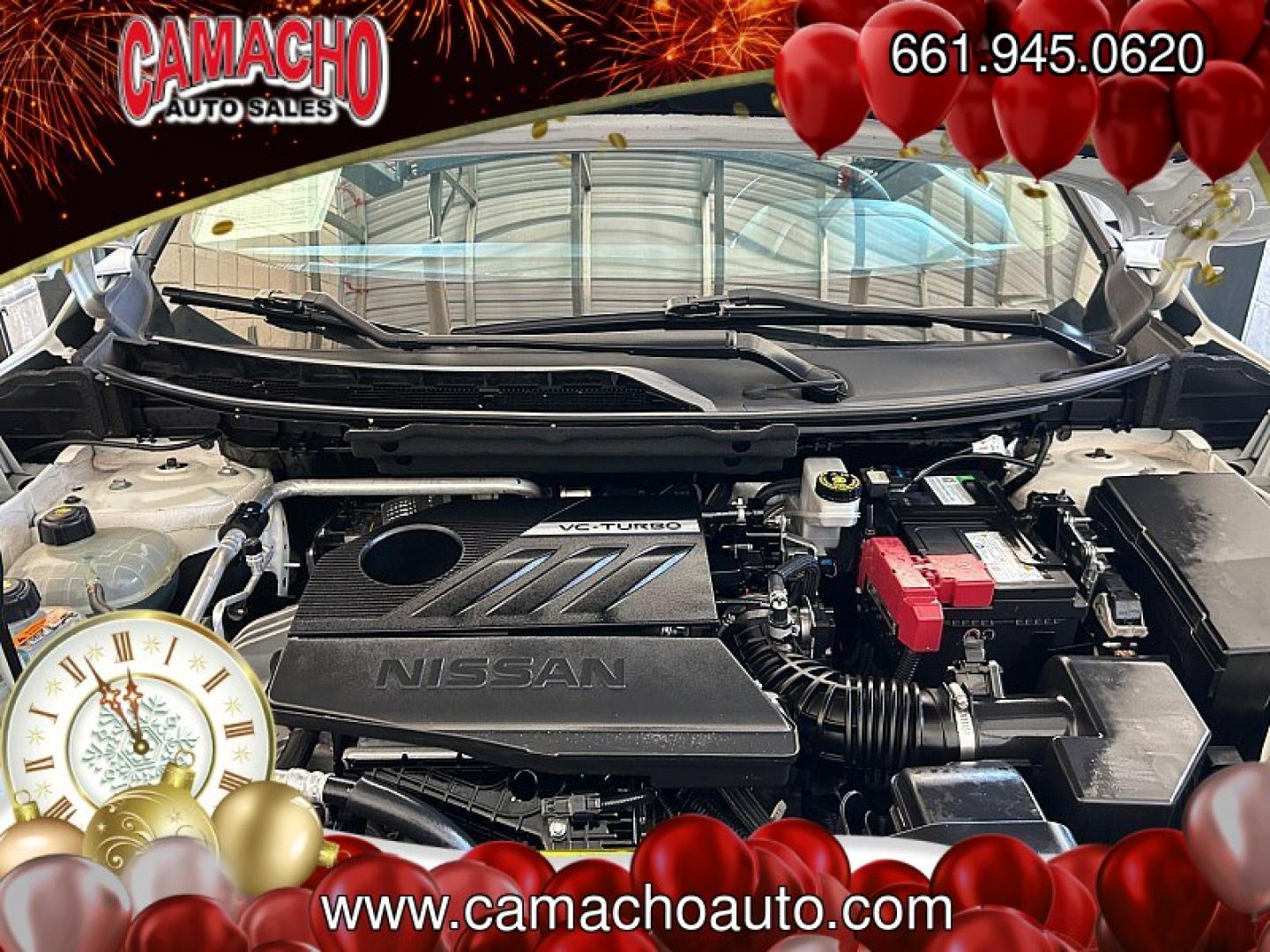 2024 White Nissan Rogue (5N1BT3BA5RC) with an 3-Cyl Turbo 1.5 Liter engine, Automatic CVT transmission, located at 412 Auto Vista Drive, Palmdale, CA, 93551, (661) 945-0620, 34.592636, -118.136681- Photo#30