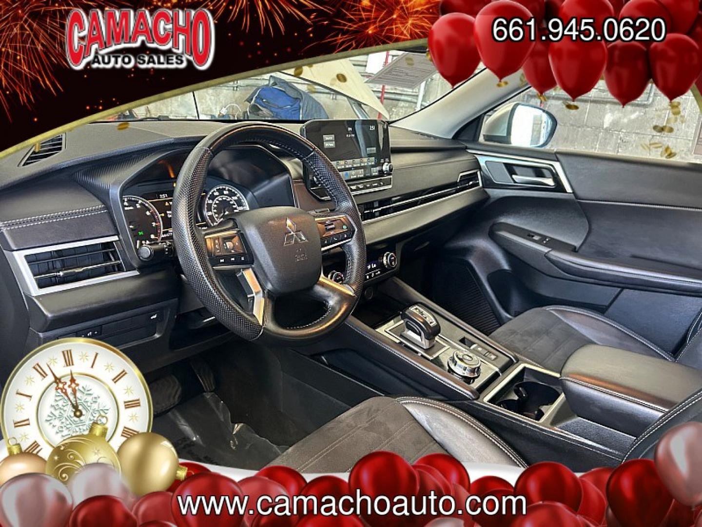 2024 Silver Mitsubishi Outlander (JA4J3VA80RZ) with an 4-Cyl 2.5 Liter engine, Automatic CVT transmission, located at 412 Auto Vista Drive, Palmdale, CA, 93551, (661) 945-0620, 34.592636, -118.136681- Photo#17