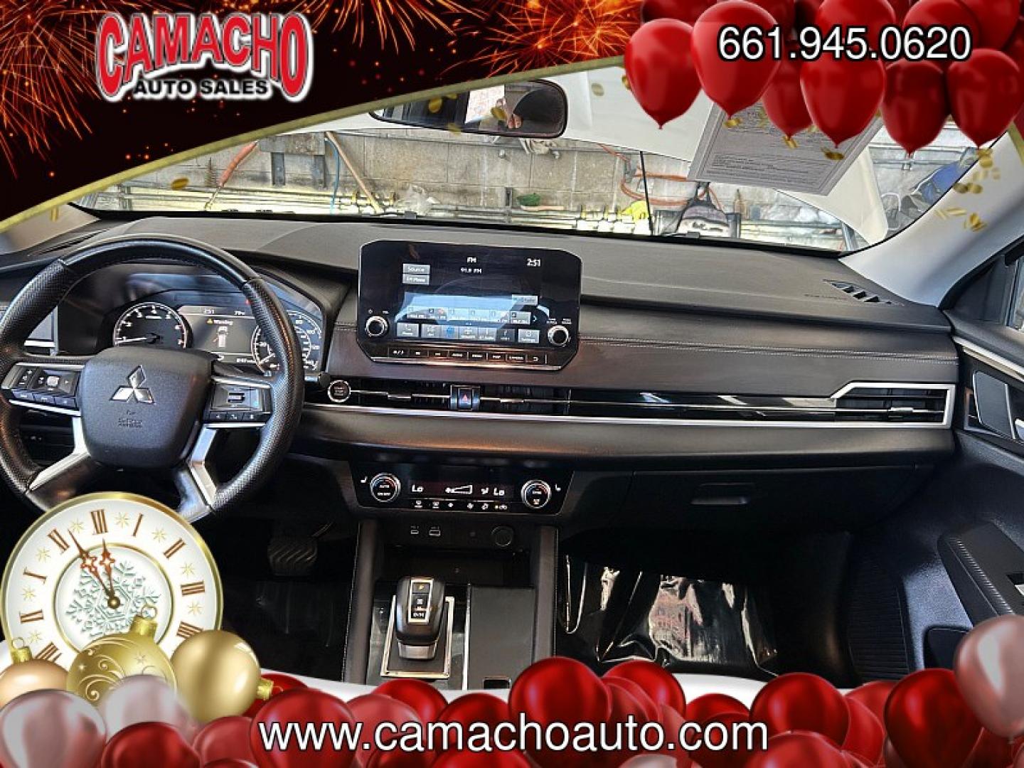 2024 Silver Mitsubishi Outlander (JA4J3VA80RZ) with an 4-Cyl 2.5 Liter engine, Automatic CVT transmission, located at 412 Auto Vista Drive, Palmdale, CA, 93551, (661) 945-0620, 34.592636, -118.136681- Photo#22