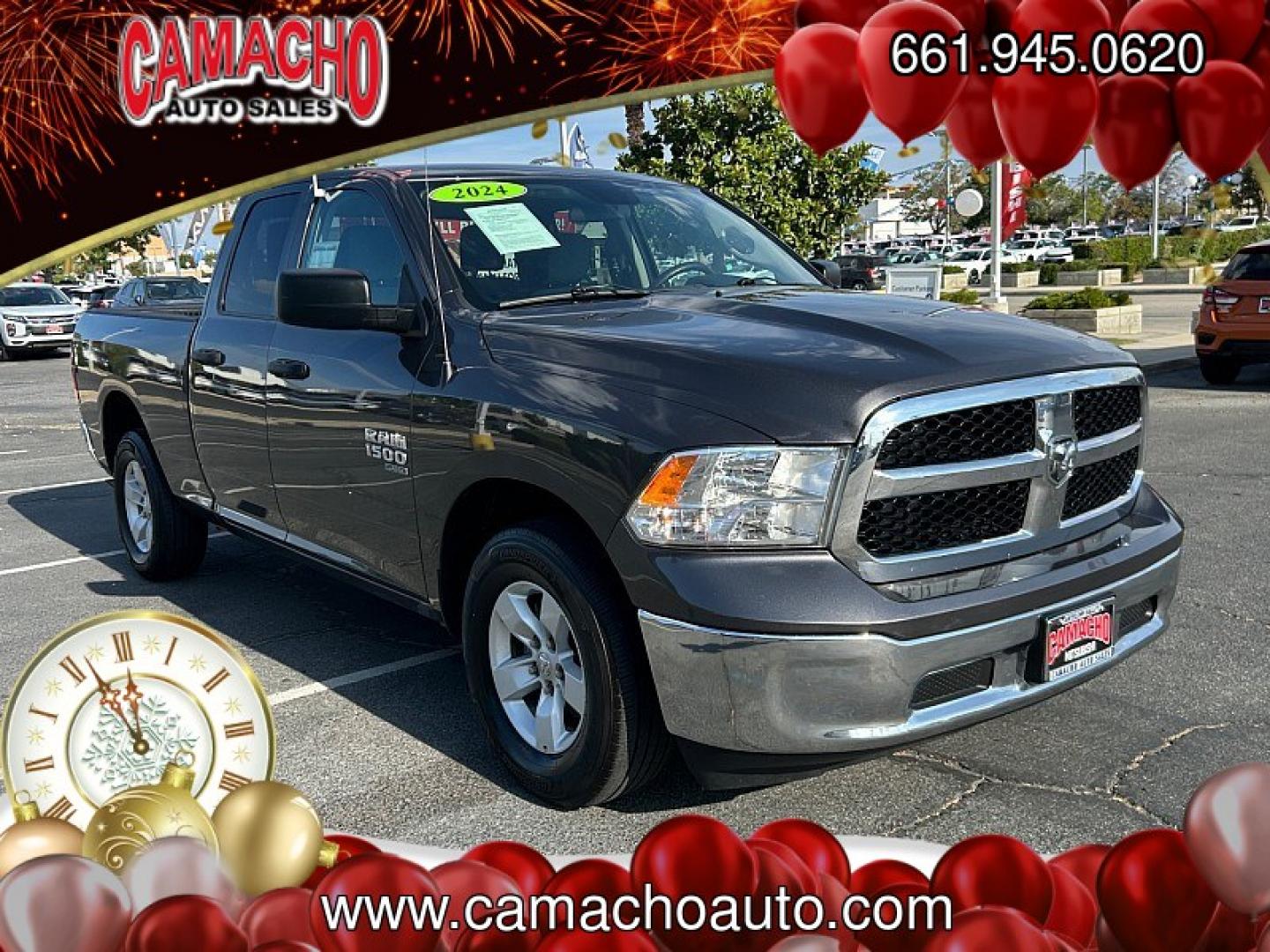 2024 GRAY RAM 1500 DS (1C6RR6GG5RS) , located at 412 Auto Vista Drive, Palmdale, CA, 93551, (661) 945-0620, 34.592636, -118.136681- Photo#0