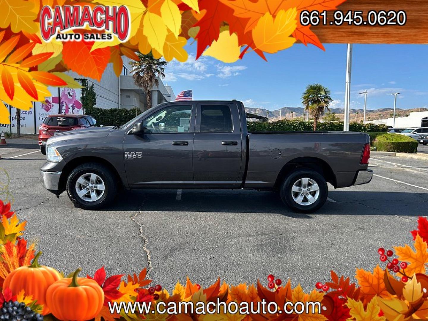 2024 GRAY Ram 1500 Classic 2WD (1C6RR6GG5RS) , Automatic 8-Spd transmission, located at 412 Auto Vista Drive, Palmdale, CA, 93551, (661) 945-0620, 34.592636, -118.136681- Photo#3
