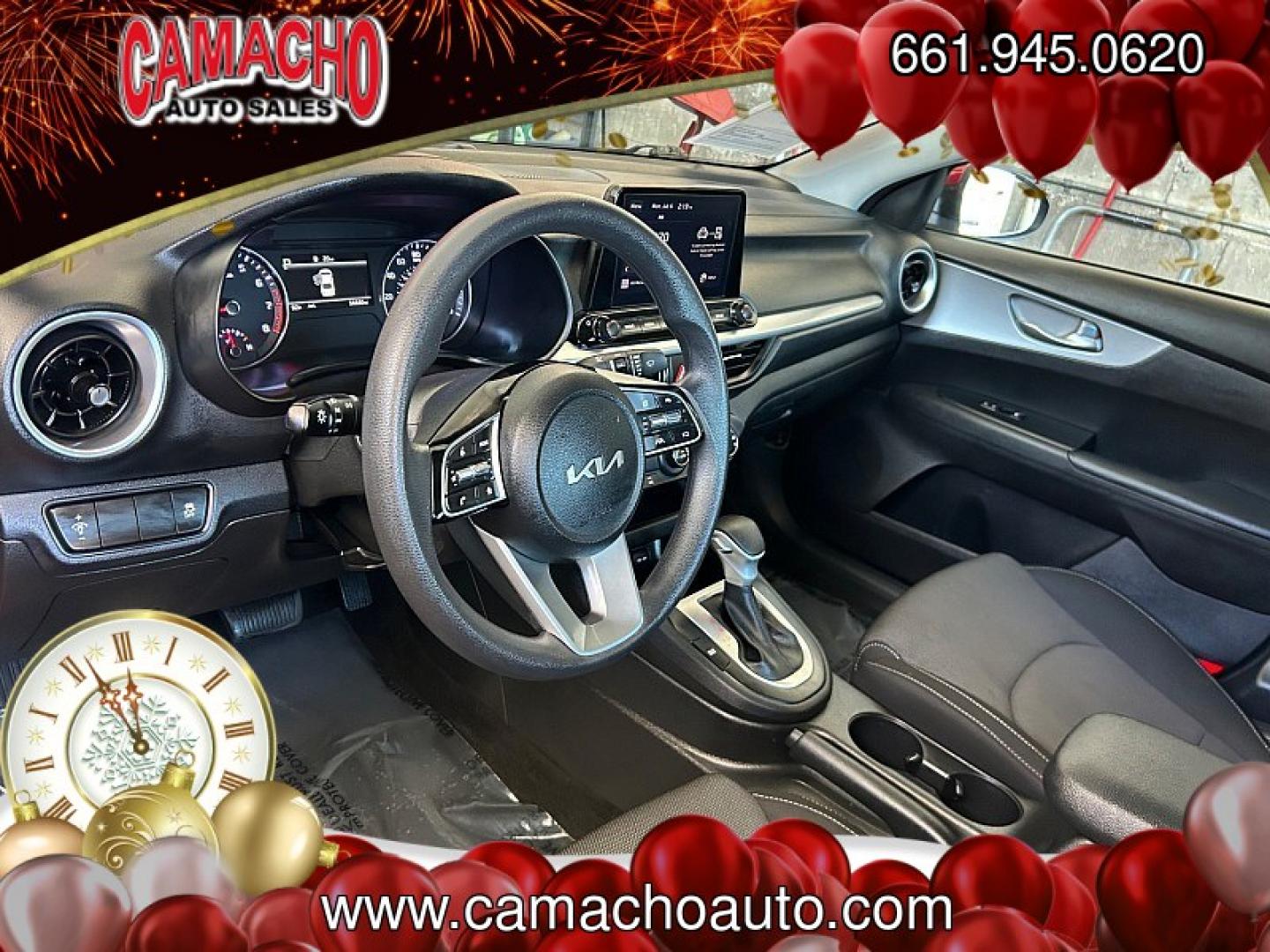 2023 Red Kia Forte (3KPF24AD6PE) with an 4-Cyl 2.0 Liter engine, Automatic IVT transmission, located at 412 Auto Vista Drive, Palmdale, CA, 93551, (661) 945-0620, 34.592636, -118.136681- Photo#17