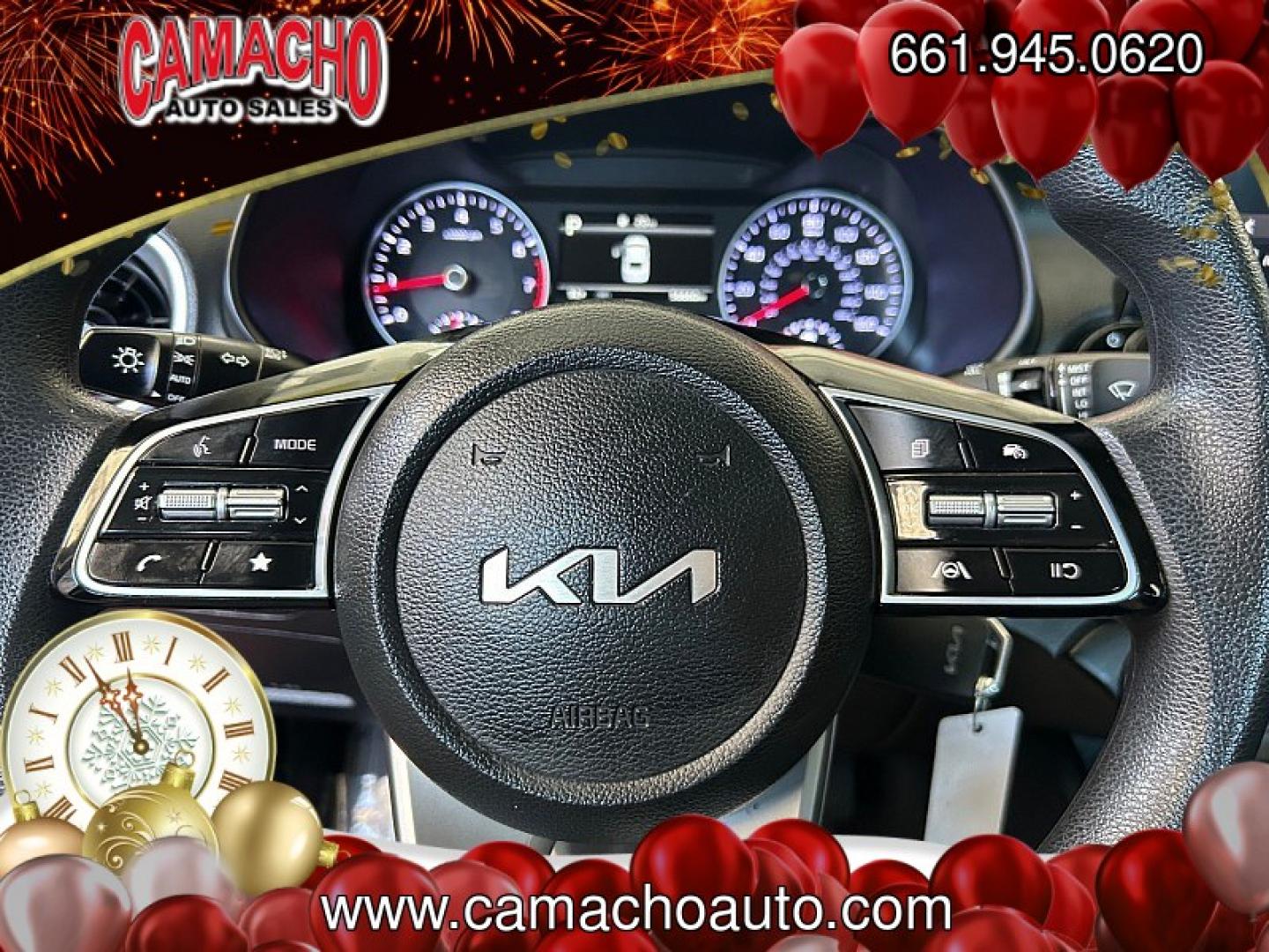 2023 Red Kia Forte (3KPF24AD6PE) with an 4-Cyl 2.0 Liter engine, Automatic IVT transmission, located at 412 Auto Vista Drive, Palmdale, CA, 93551, (661) 945-0620, 34.592636, -118.136681- Photo#18