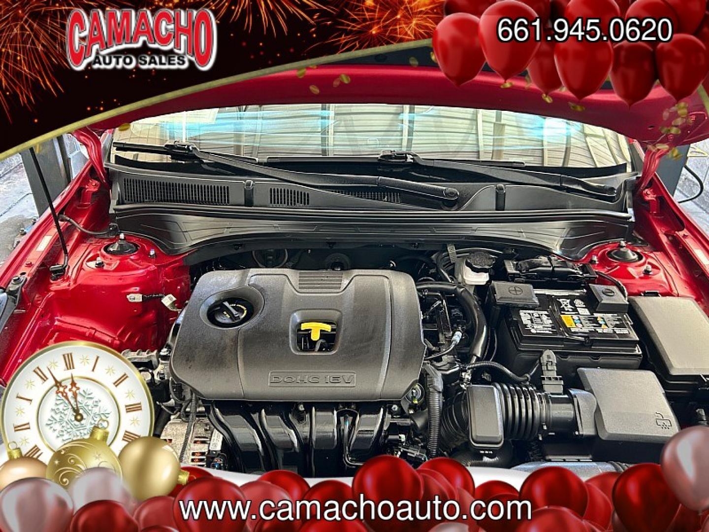 2023 Red Kia Forte (3KPF24AD6PE) with an 4-Cyl 2.0 Liter engine, Automatic IVT transmission, located at 412 Auto Vista Drive, Palmdale, CA, 93551, (661) 945-0620, 34.592636, -118.136681- Photo#26