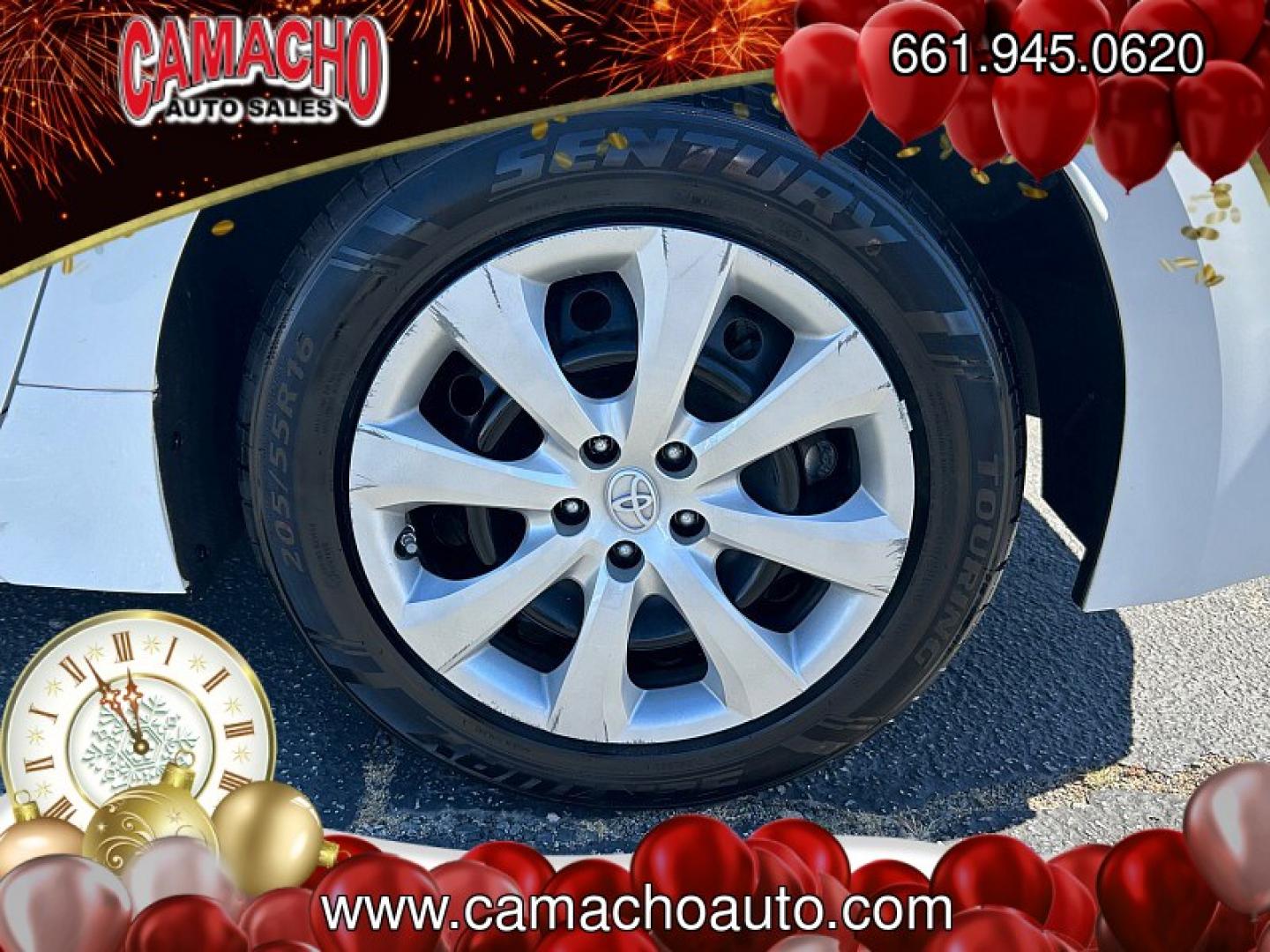 2022 White Toyota Corolla (5YFEPMAE4NP) with an 4-Cyl 1.8 Liter engine, Automatic CVTi-S transmission, located at 412 Auto Vista Drive, Palmdale, CA, 93551, (661) 945-0620, 34.592636, -118.136681- Photo#13