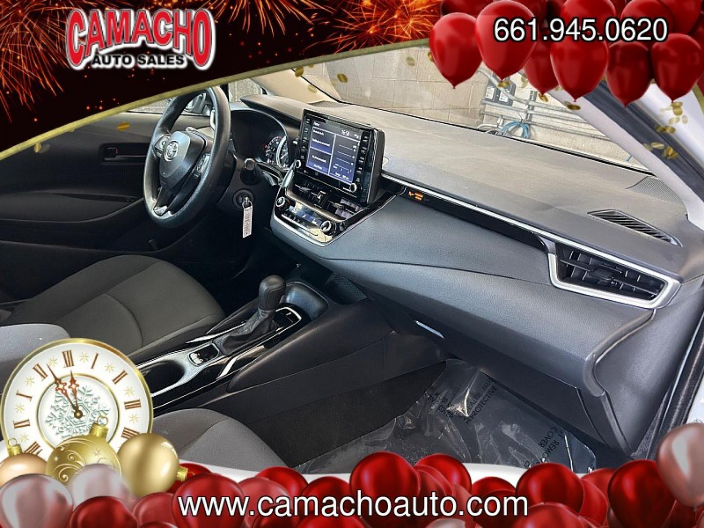 2022 White Toyota Corolla (5YFEPMAE4NP) with an 4-Cyl 1.8 Liter engine, Automatic CVTi-S transmission, located at 412 Auto Vista Drive, Palmdale, CA, 93551, (661) 945-0620, 34.592636, -118.136681- Photo#27