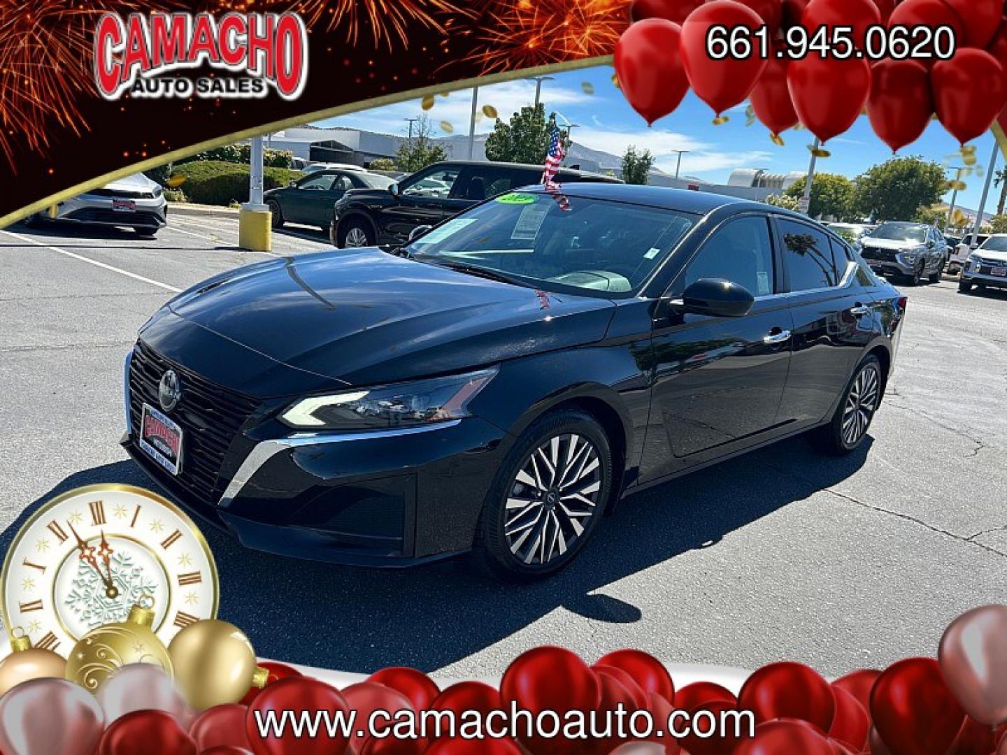 2023 Black Nissan Altima (1N4BL4DV1PN) with an 4-Cyl 2.5 Liter engine, Automatic Xtronic CVT transmission, located at 412 Auto Vista Drive, Palmdale, CA, 93551, (661) 945-0620, 34.592636, -118.136681- Photo#5