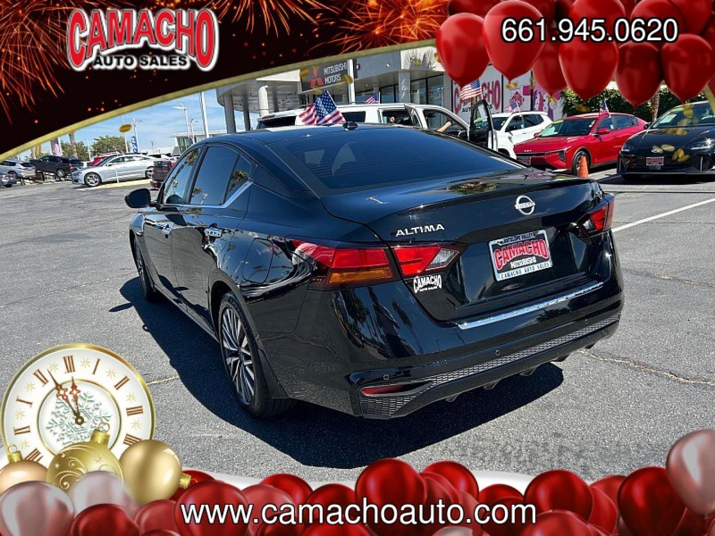 2023 Black Nissan Altima (1N4BL4DV1PN) with an 4-Cyl 2.5 Liter engine, Automatic Xtronic CVT transmission, located at 412 Auto Vista Drive, Palmdale, CA, 93551, (661) 945-0620, 34.592636, -118.136681- Photo#10