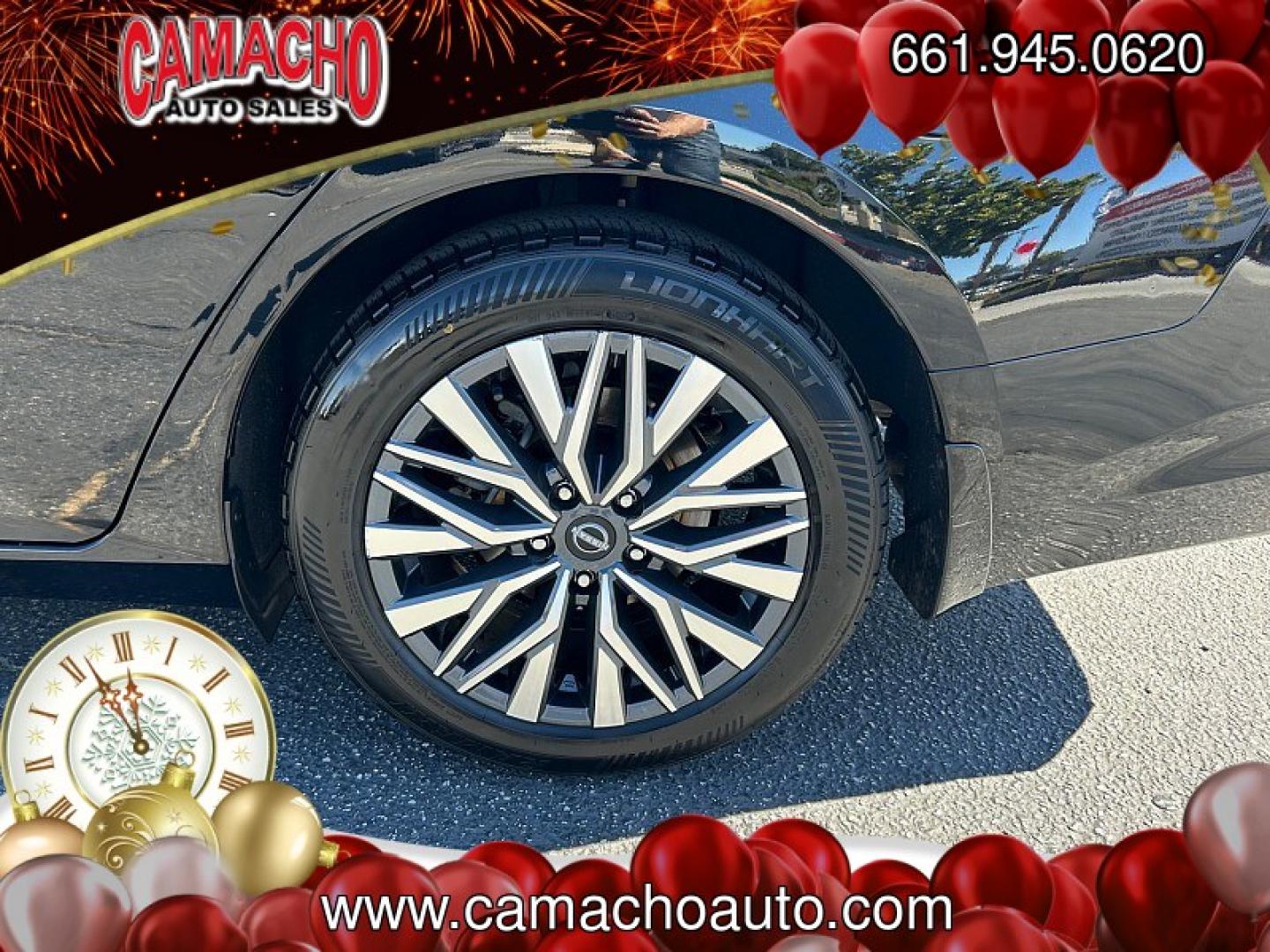 2023 Black Nissan Altima (1N4BL4DV1PN) with an 4-Cyl 2.5 Liter engine, Automatic Xtronic CVT transmission, located at 412 Auto Vista Drive, Palmdale, CA, 93551, (661) 945-0620, 34.592636, -118.136681- Photo#16
