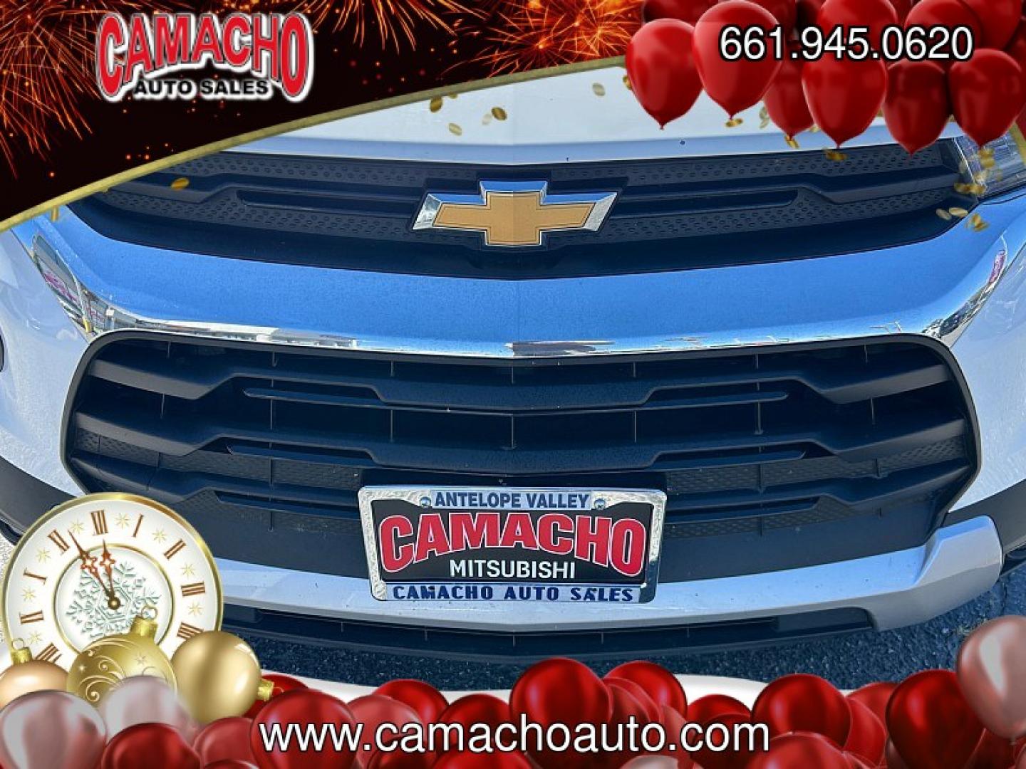 2023 WHITE Chevrolet Trailblazer (KL79MPS28PB) with an 4-Cyl 1.2 Liter engine, Automatic CVT transmission, located at 412 Auto Vista Drive, Palmdale, CA, 93551, (661) 945-0620, 34.592636, -118.136681- Photo#8