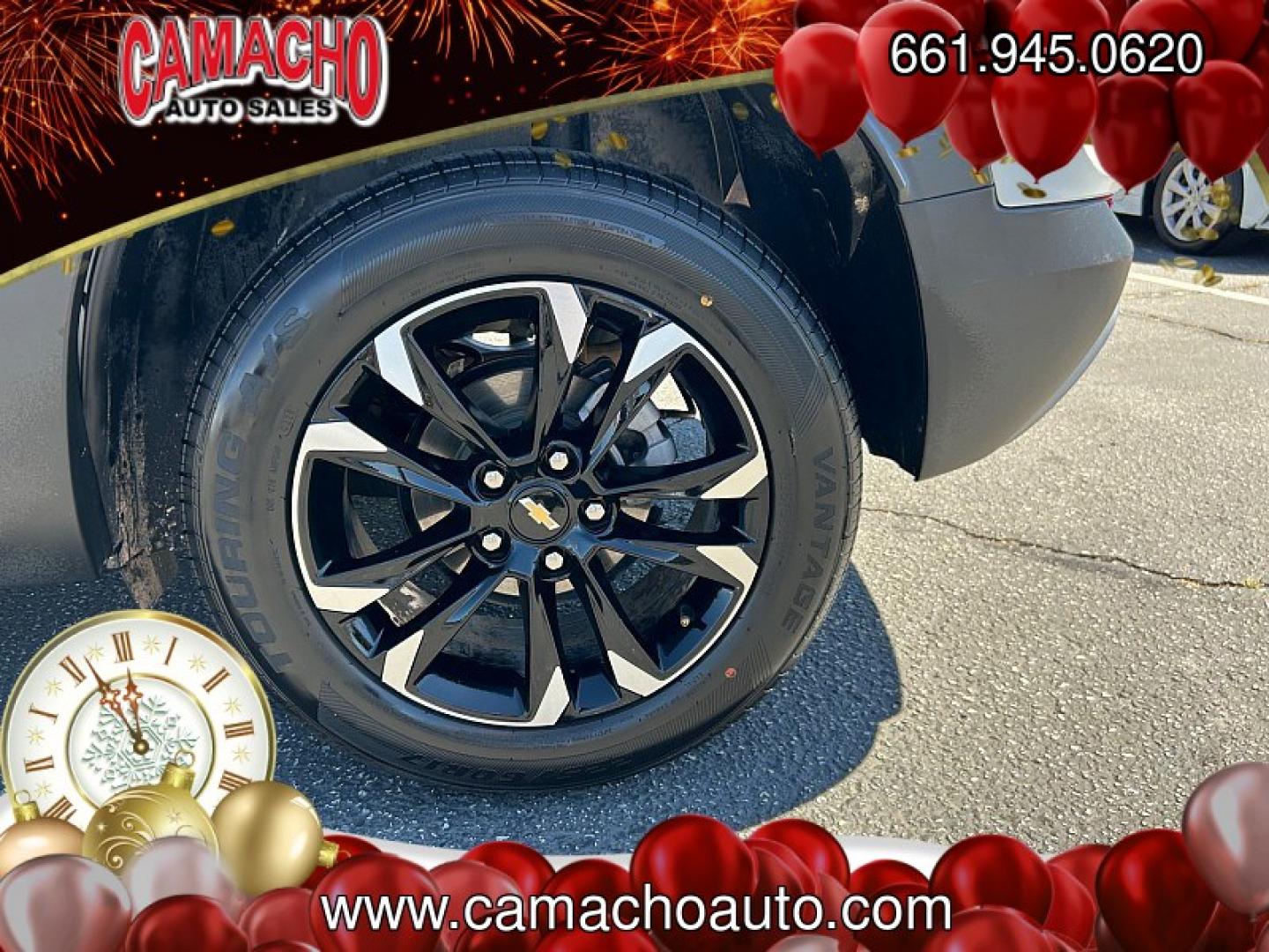 2023 WHITE Chevrolet Trailblazer (KL79MPS28PB) with an 4-Cyl 1.2 Liter engine, Automatic CVT transmission, located at 412 Auto Vista Drive, Palmdale, CA, 93551, (661) 945-0620, 34.592636, -118.136681- Photo#9