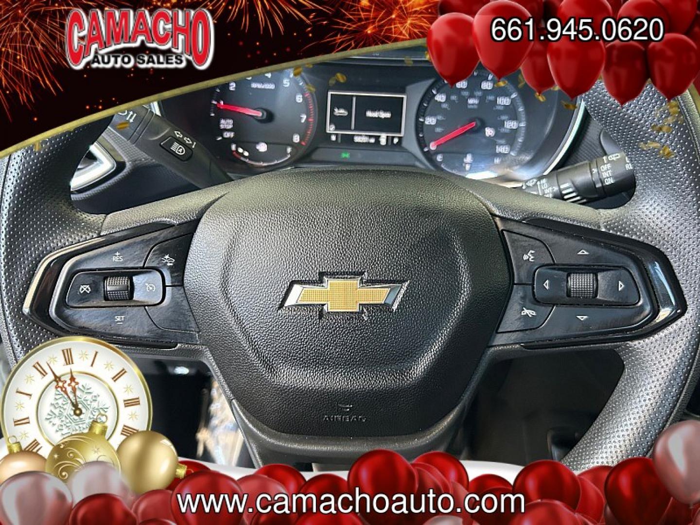 2023 WHITE Chevrolet Trailblazer (KL79MPS28PB) with an 4-Cyl 1.2 Liter engine, Automatic CVT transmission, located at 412 Auto Vista Drive, Palmdale, CA, 93551, (661) 945-0620, 34.592636, -118.136681- Photo#23