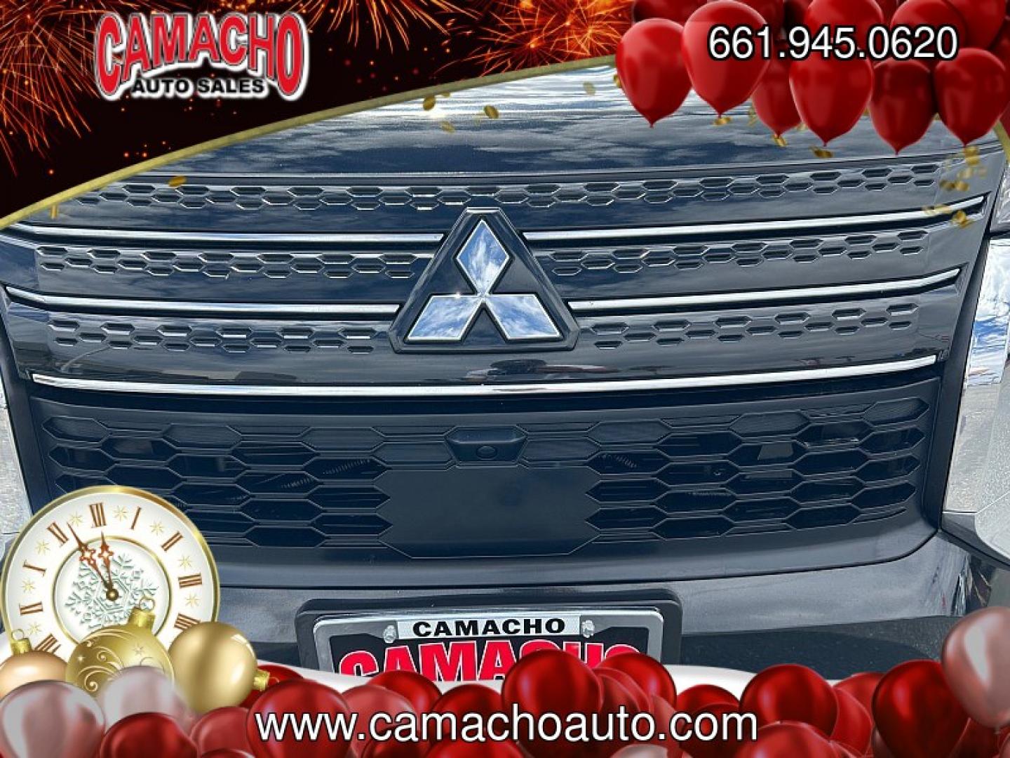 2023 Black Mitsubishi Outlander (JA4J3TA84PZ) with an 4-Cyl 2.5 Liter engine, Automatic CVT transmission, located at 412 Auto Vista Drive, Palmdale, CA, 93551, (661) 945-0620, 34.592636, -118.136681- Photo#8