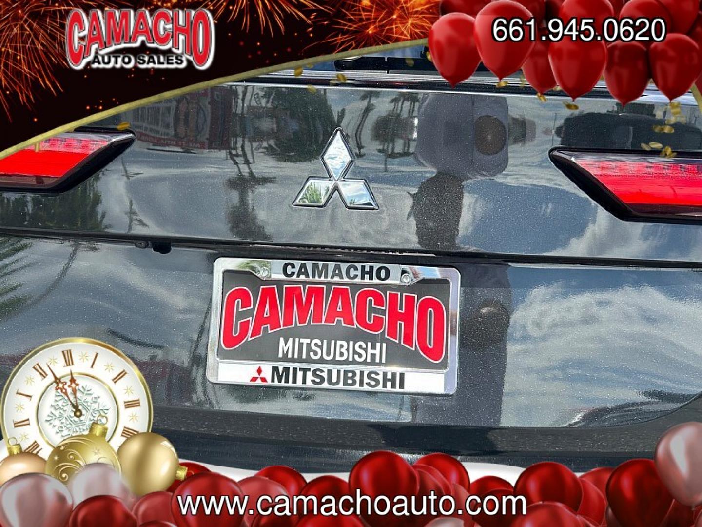 2023 Black Mitsubishi Outlander (JA4J3TA84PZ) with an 4-Cyl 2.5 Liter engine, Automatic CVT transmission, located at 412 Auto Vista Drive, Palmdale, CA, 93551, (661) 945-0620, 34.592636, -118.136681- Photo#9