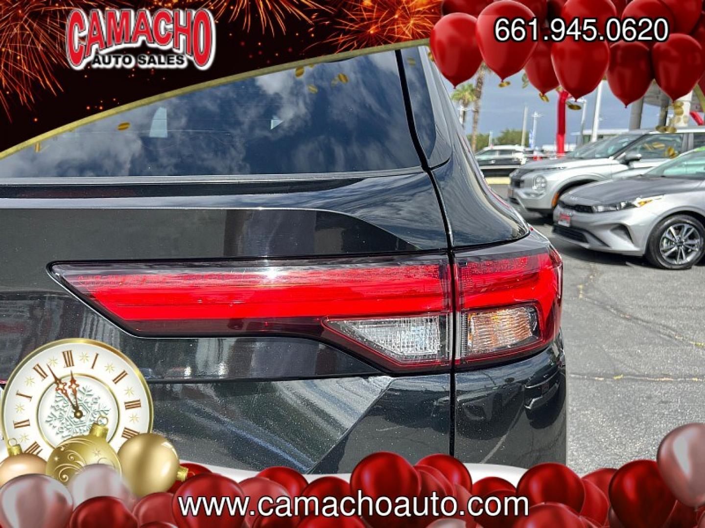2023 Black Mitsubishi Outlander (JA4J3TA84PZ) with an 4-Cyl 2.5 Liter engine, Automatic CVT transmission, located at 412 Auto Vista Drive, Palmdale, CA, 93551, (661) 945-0620, 34.592636, -118.136681- Photo#10