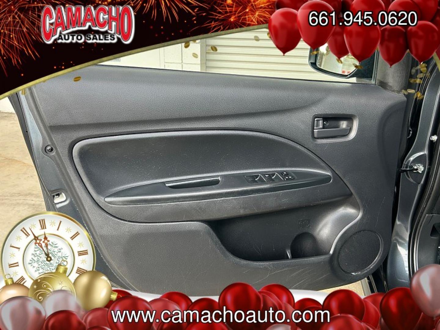 2024 Gray Mitsubishi Mirage (ML32AUHJ7RH) with an 3-Cyl 1.2 Liter engine, Automatic CVT transmission, located at 412 Auto Vista Drive, Palmdale, CA, 93551, (661) 945-0620, 34.592636, -118.136681- Photo#16