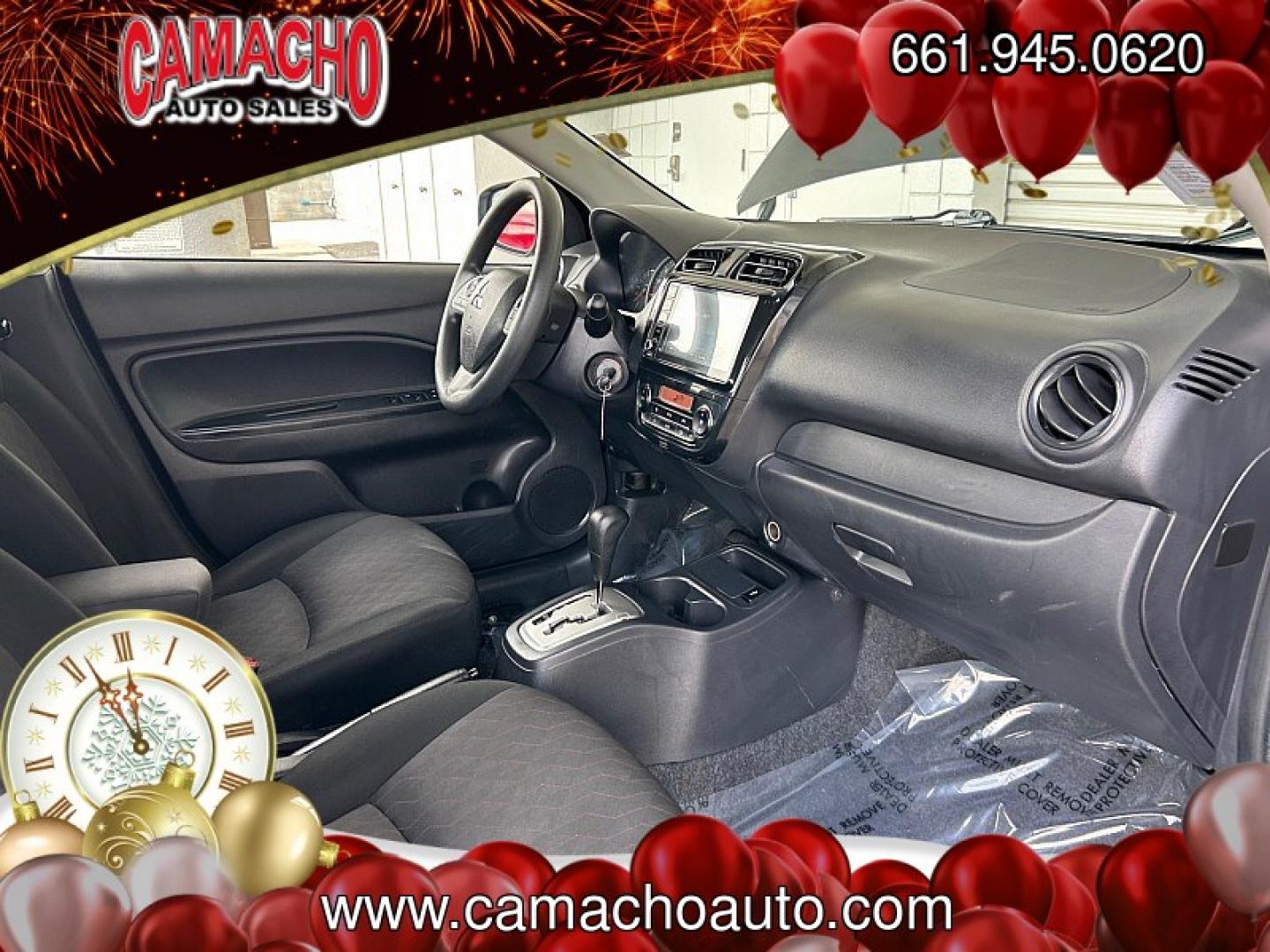 2024 Gray Mitsubishi Mirage (ML32AUHJ7RH) with an 3-Cyl 1.2 Liter engine, Automatic CVT transmission, located at 412 Auto Vista Drive, Palmdale, CA, 93551, (661) 945-0620, 34.592636, -118.136681- Photo#25