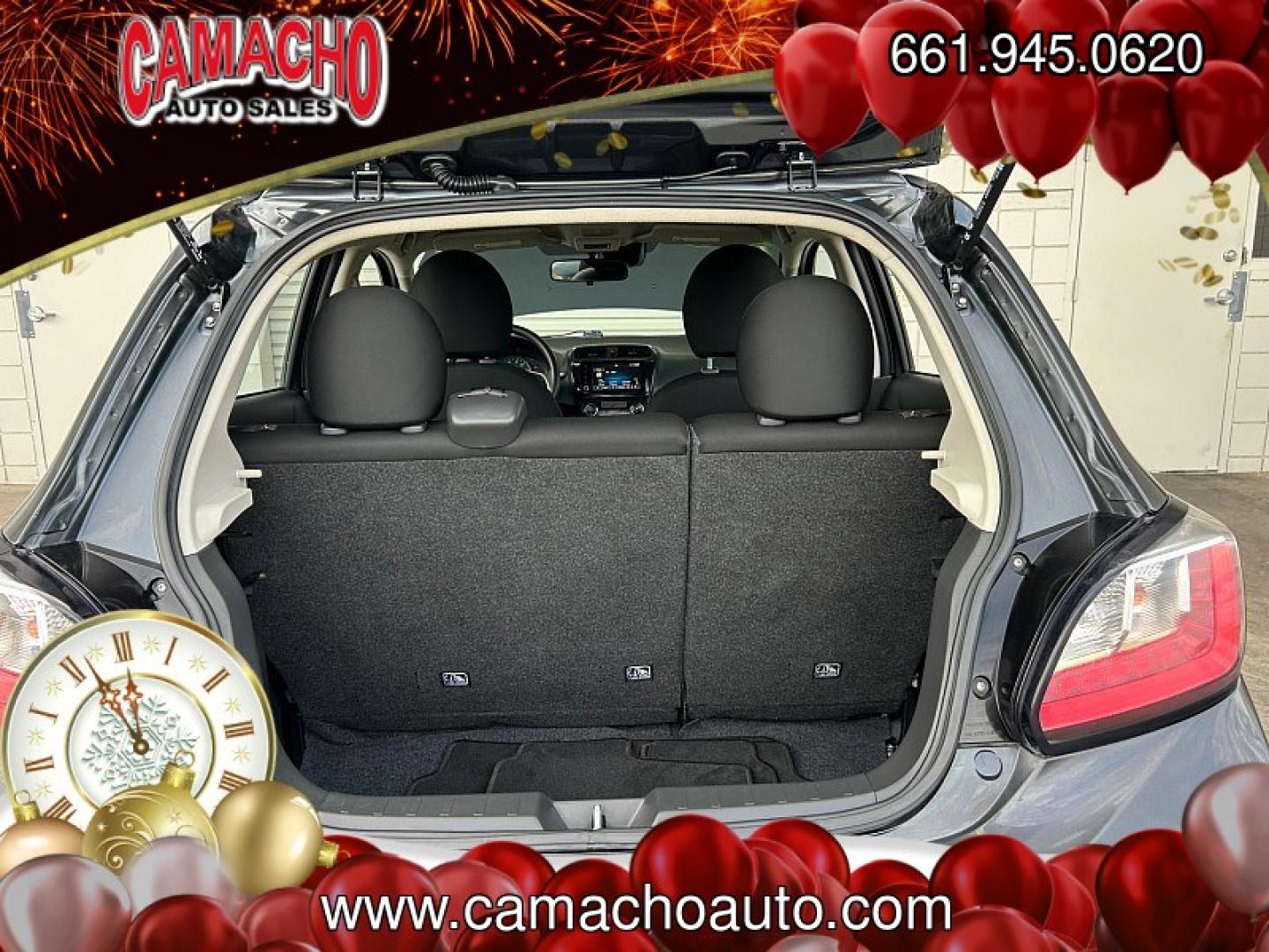 2024 Gray Mitsubishi Mirage (ML32AUHJ7RH) with an 3-Cyl 1.2 Liter engine, Automatic CVT transmission, located at 412 Auto Vista Drive, Palmdale, CA, 93551, (661) 945-0620, 34.592636, -118.136681- Photo#29