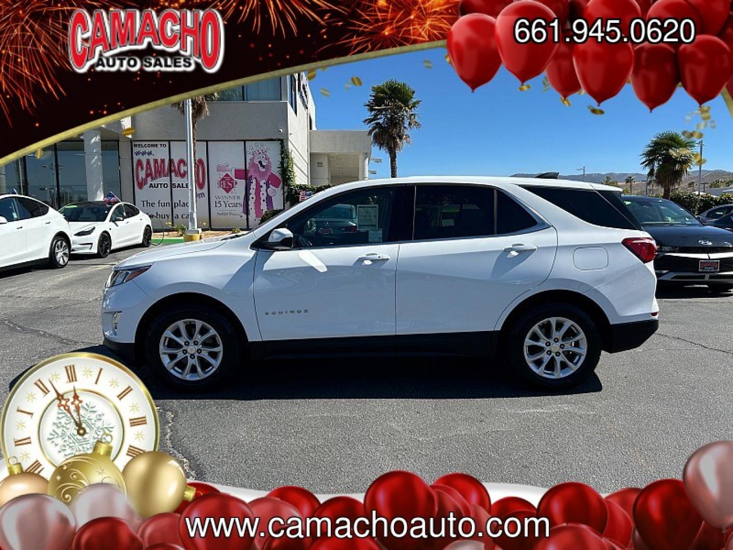 2020 White Chevrolet Equinox (3GNAXKEV3LS) , Automatic transmission, located at 412 Auto Vista Drive, Palmdale, CA, 93551, (661) 945-0620, 34.592636, -118.136681- Photo#3