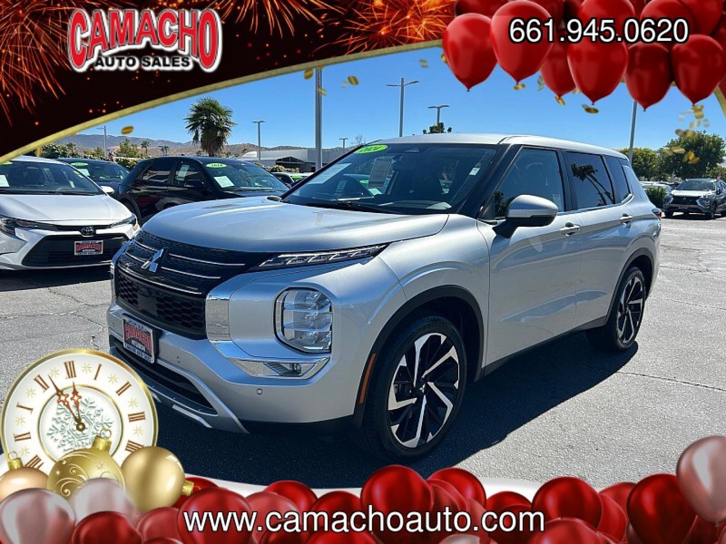 2024 Mitsubishi Outlander (JA4J3VA88RZ) with an 4-Cyl 2.5 Liter engine, Automatic CVT transmission, located at 412 Auto Vista Drive, Palmdale, CA, 93551, (661) 945-0620, 34.592636, -118.136681- Photo#2