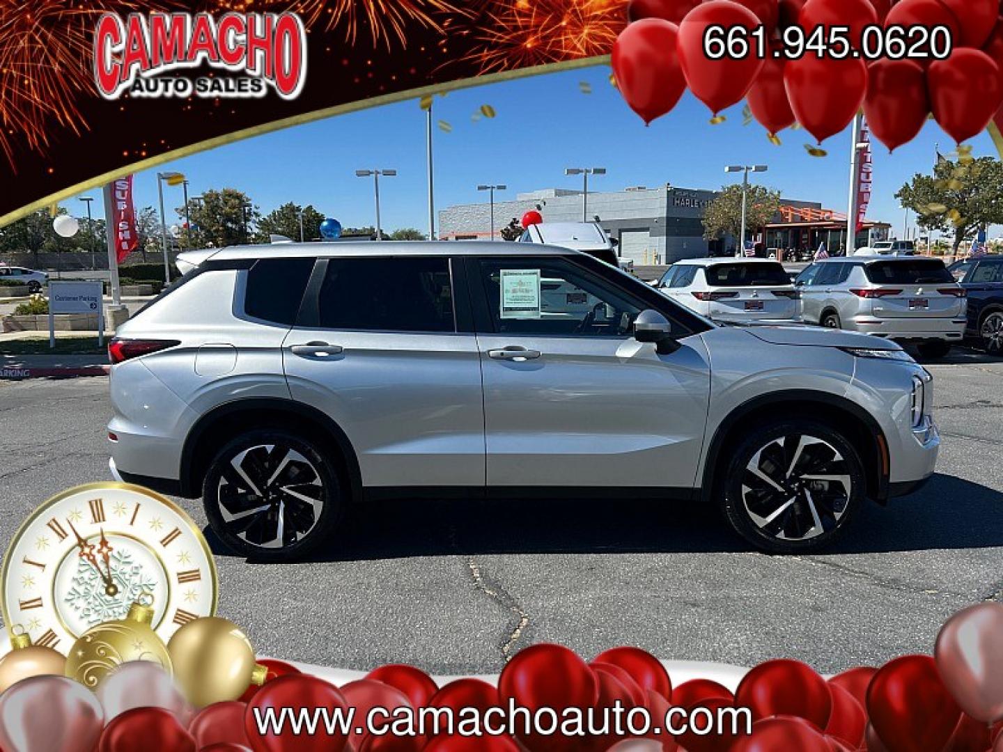 2024 Mitsubishi Outlander (JA4J3VA88RZ) with an 4-Cyl 2.5 Liter engine, Automatic CVT transmission, located at 412 Auto Vista Drive, Palmdale, CA, 93551, (661) 945-0620, 34.592636, -118.136681- Photo#9