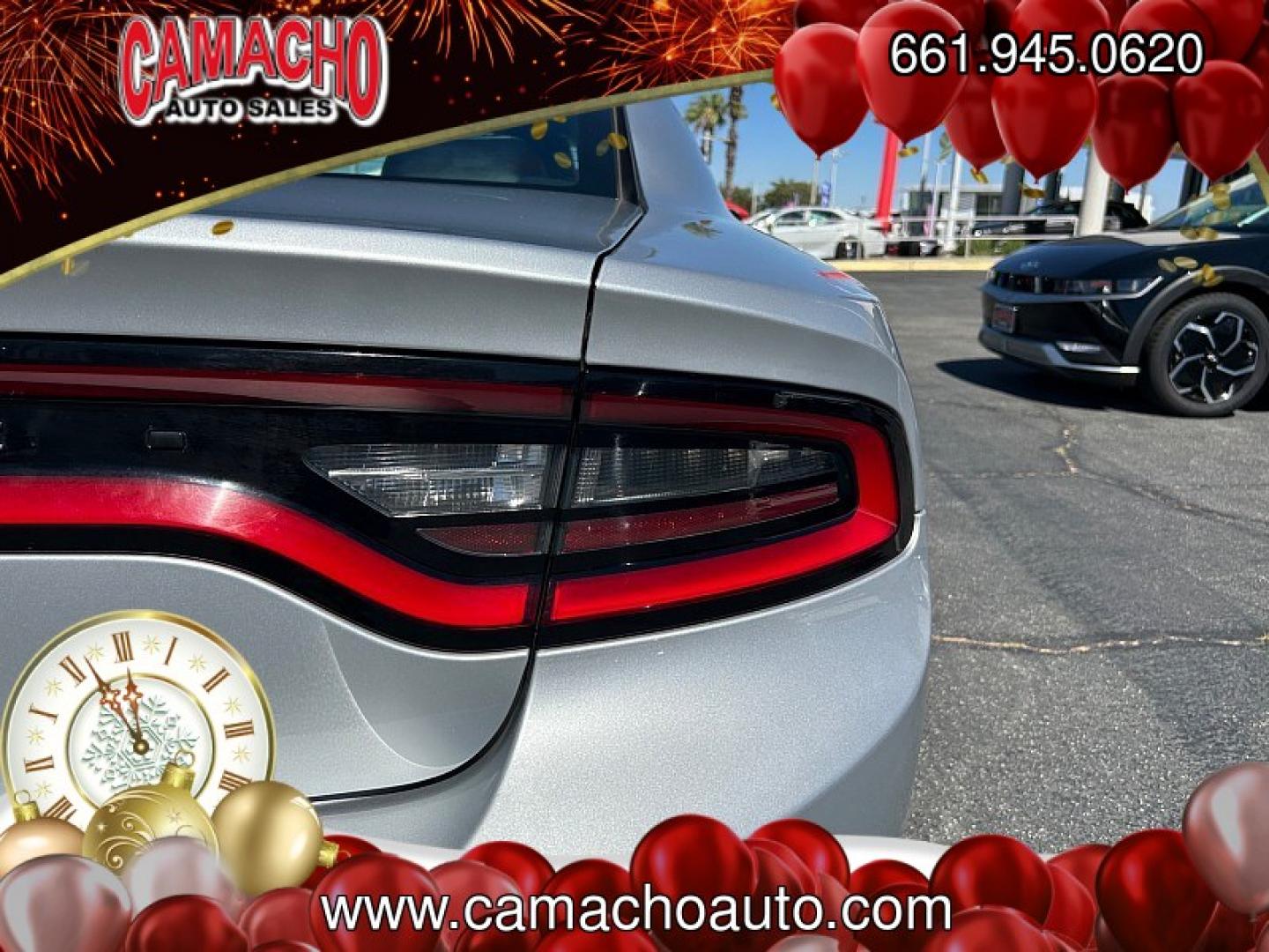 2022 Silver Dodge Charger (2C3CDXBG5NH) with an V6 3.6 Liter engine, Automatic 8-Spd w/AutoStick transmission, located at 412 Auto Vista Drive, Palmdale, CA, 93551, (661) 945-0620, 34.592636, -118.136681- Photo#13