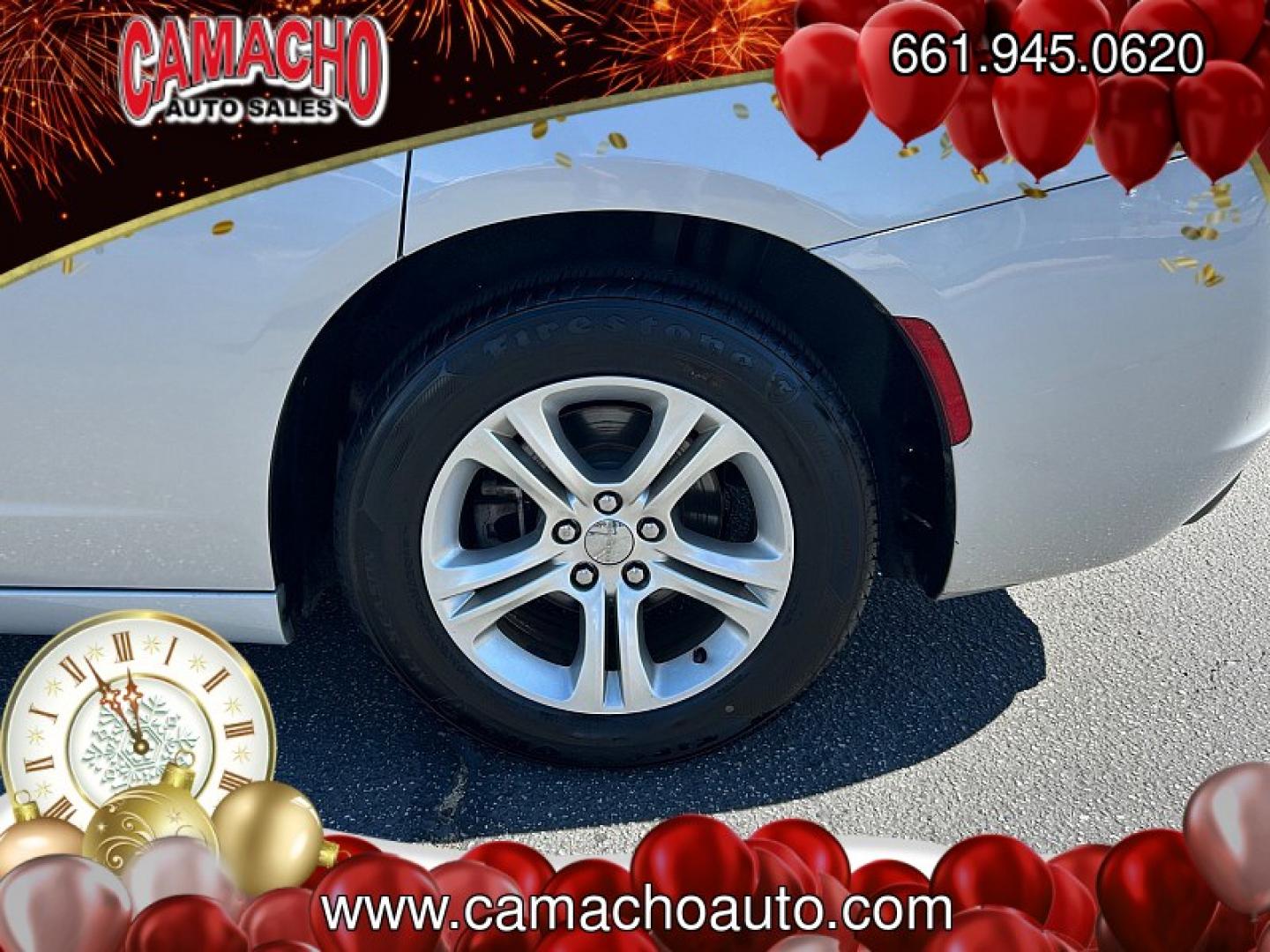 2022 Silver Dodge Charger (2C3CDXBG5NH) with an V6 3.6 Liter engine, Automatic 8-Spd w/AutoStick transmission, located at 412 Auto Vista Drive, Palmdale, CA, 93551, (661) 945-0620, 34.592636, -118.136681- Photo#14
