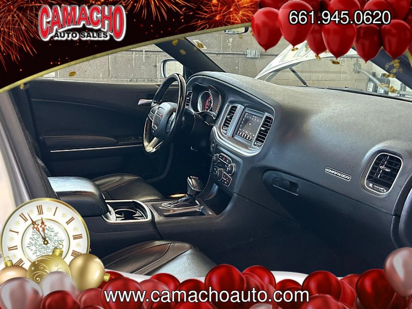 2022 Silver Dodge Charger (2C3CDXBG5NH) with an V6 3.6 Liter engine, Automatic 8-Spd w/AutoStick transmission, located at 412 Auto Vista Drive, Palmdale, CA, 93551, (661) 945-0620, 34.592636, -118.136681- Photo#27