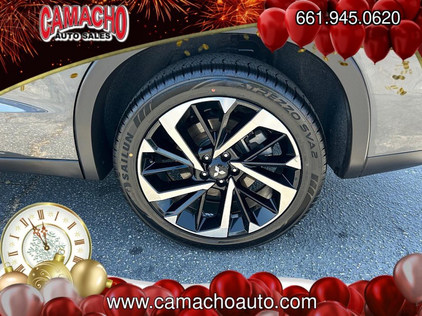 2024 Silver Mitsubishi Outlander (JA4J3VA83RZ) with an 4-Cyl 2.5 Liter engine, Automatic CVT transmission, located at 412 Auto Vista Drive, Palmdale, CA, 93551, (661) 945-0620, 34.592636, -118.136681- Photo#13
