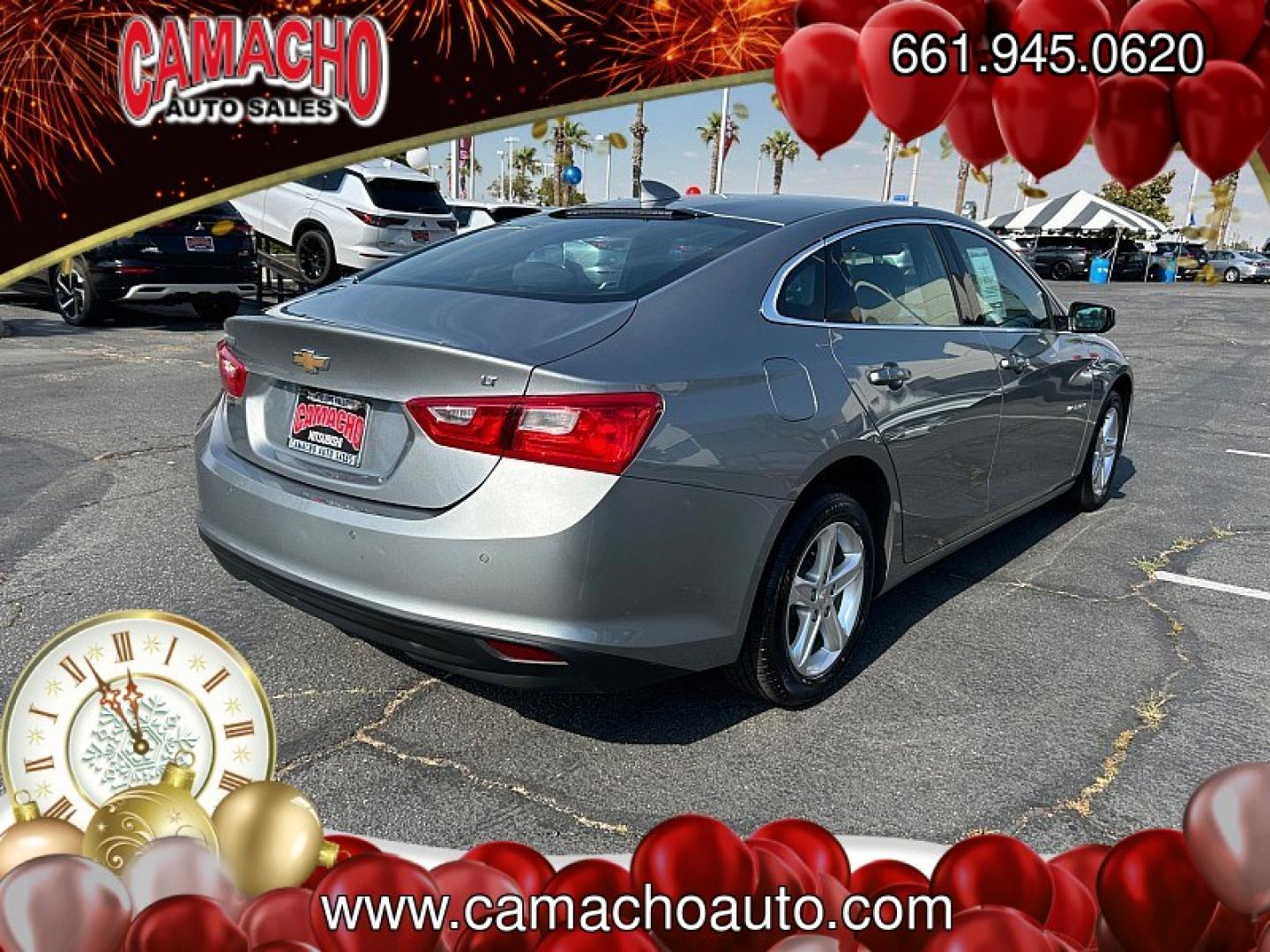 2024 Gray Chevrolet Malibu (1G1ZD5ST0RF) with an 4-Cyl Turbo 1.5 Liter engine, Automatic CVT transmission, located at 412 Auto Vista Drive, Palmdale, CA, 93551, (661) 945-0620, 34.592636, -118.136681- Photo#5