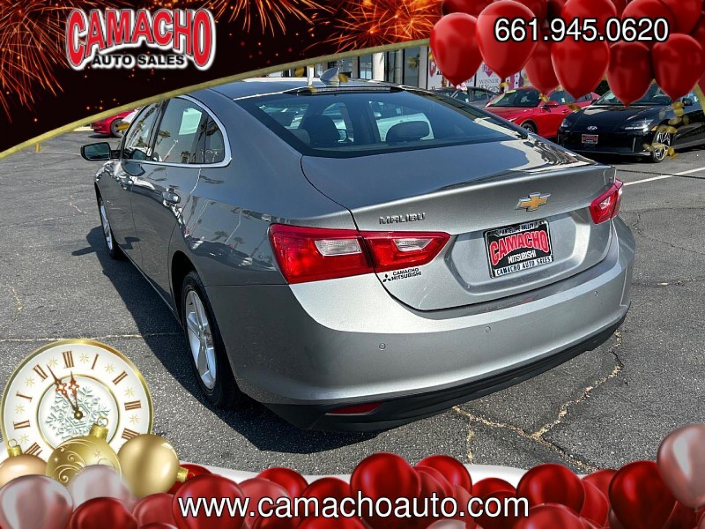 2024 Gray Chevrolet Malibu (1G1ZD5ST0RF) with an 4-Cyl Turbo 1.5 Liter engine, Automatic CVT transmission, located at 412 Auto Vista Drive, Palmdale, CA, 93551, (661) 945-0620, 34.592636, -118.136681- Photo#7