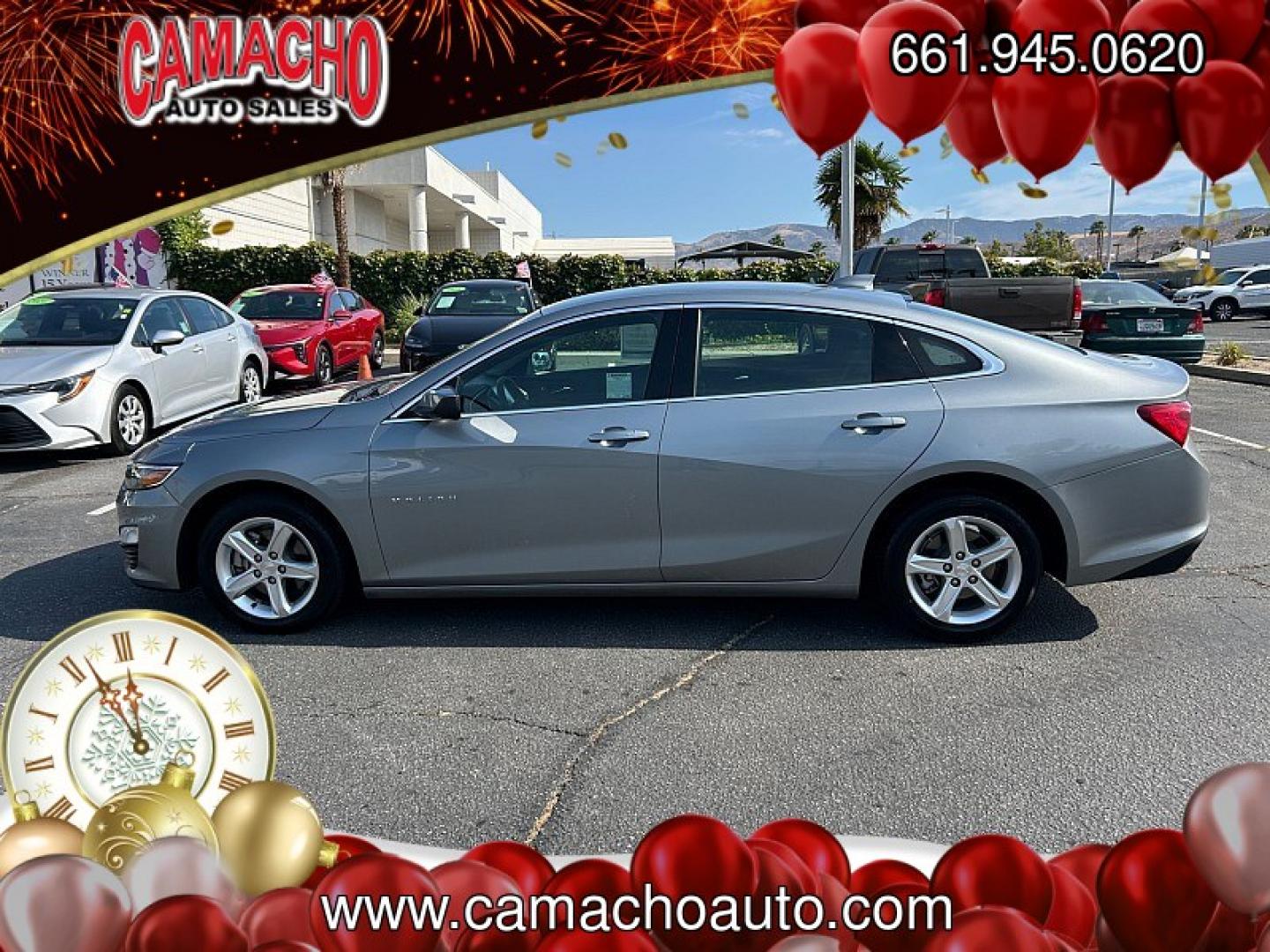 2024 Gray Chevrolet Malibu (1G1ZD5ST0RF) with an 4-Cyl Turbo 1.5 Liter engine, Automatic CVT transmission, located at 412 Auto Vista Drive, Palmdale, CA, 93551, (661) 945-0620, 34.592636, -118.136681- Photo#8
