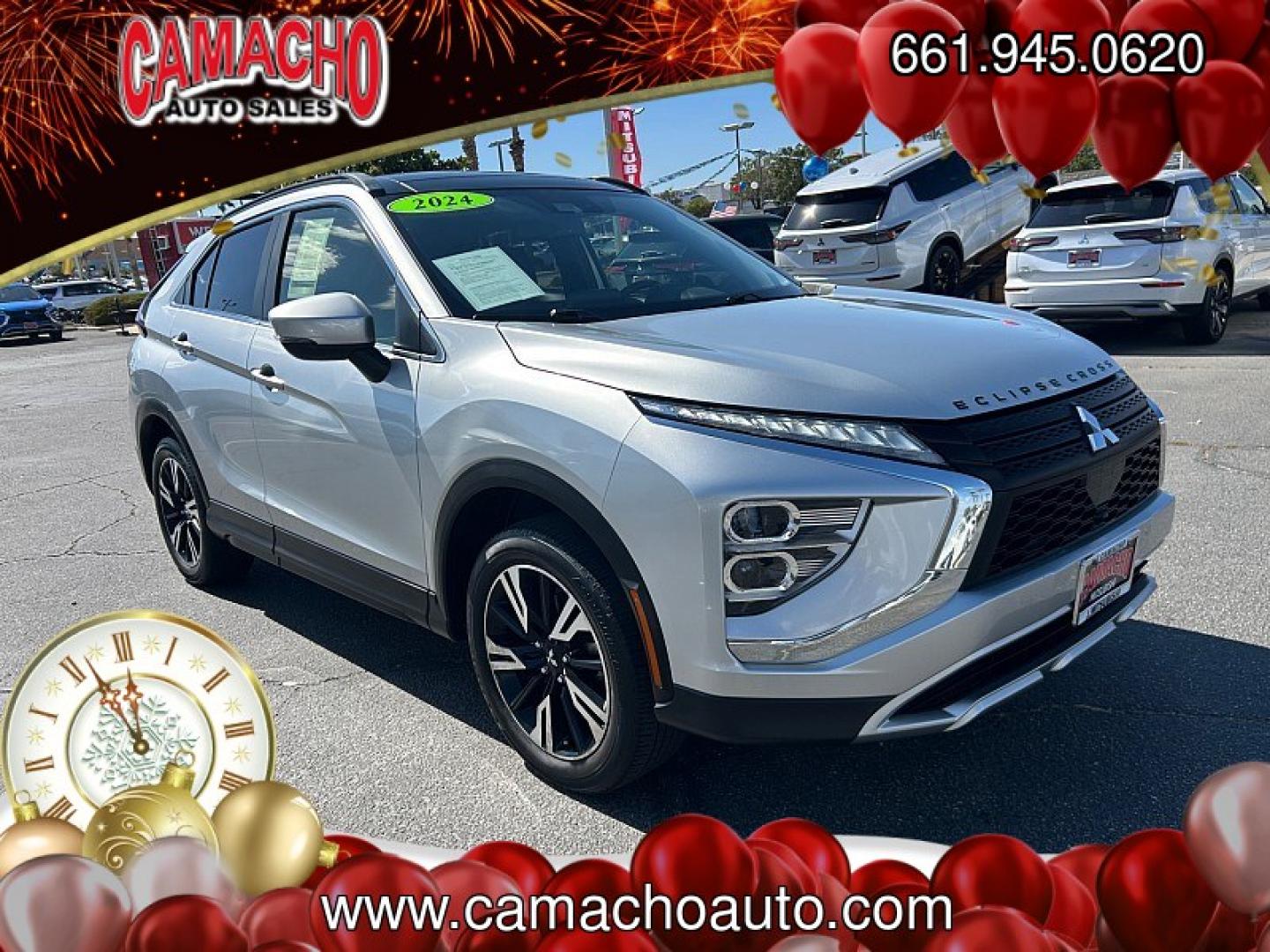 2024 SILVER MITSUBISHI ECLIPSE CROSS (JA4ATWAA5RZ) , located at 412 Auto Vista Drive, Palmdale, CA, 93551, (661) 945-0620, 34.592636, -118.136681- Photo#0